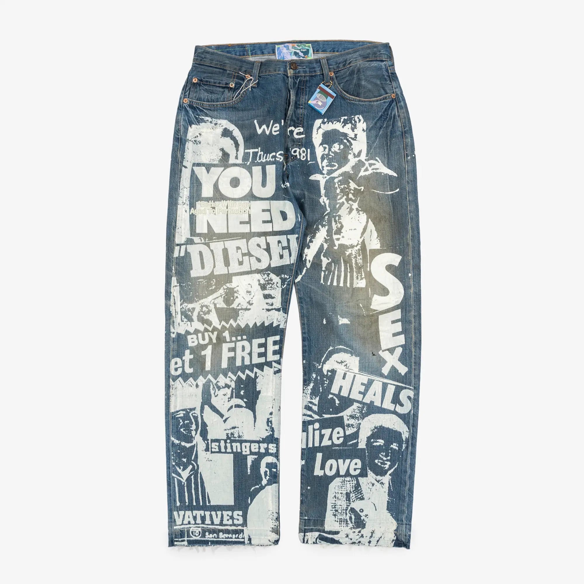Better With Age Therapy Denim Jeans Indigo - 7
