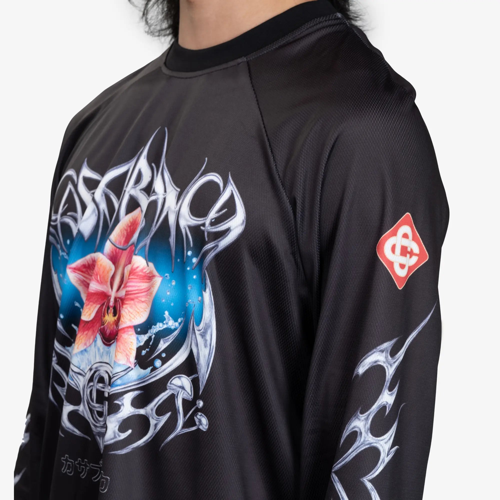 Photo of Casablanca Blade Long Sleeve Football T-Shirt - 5