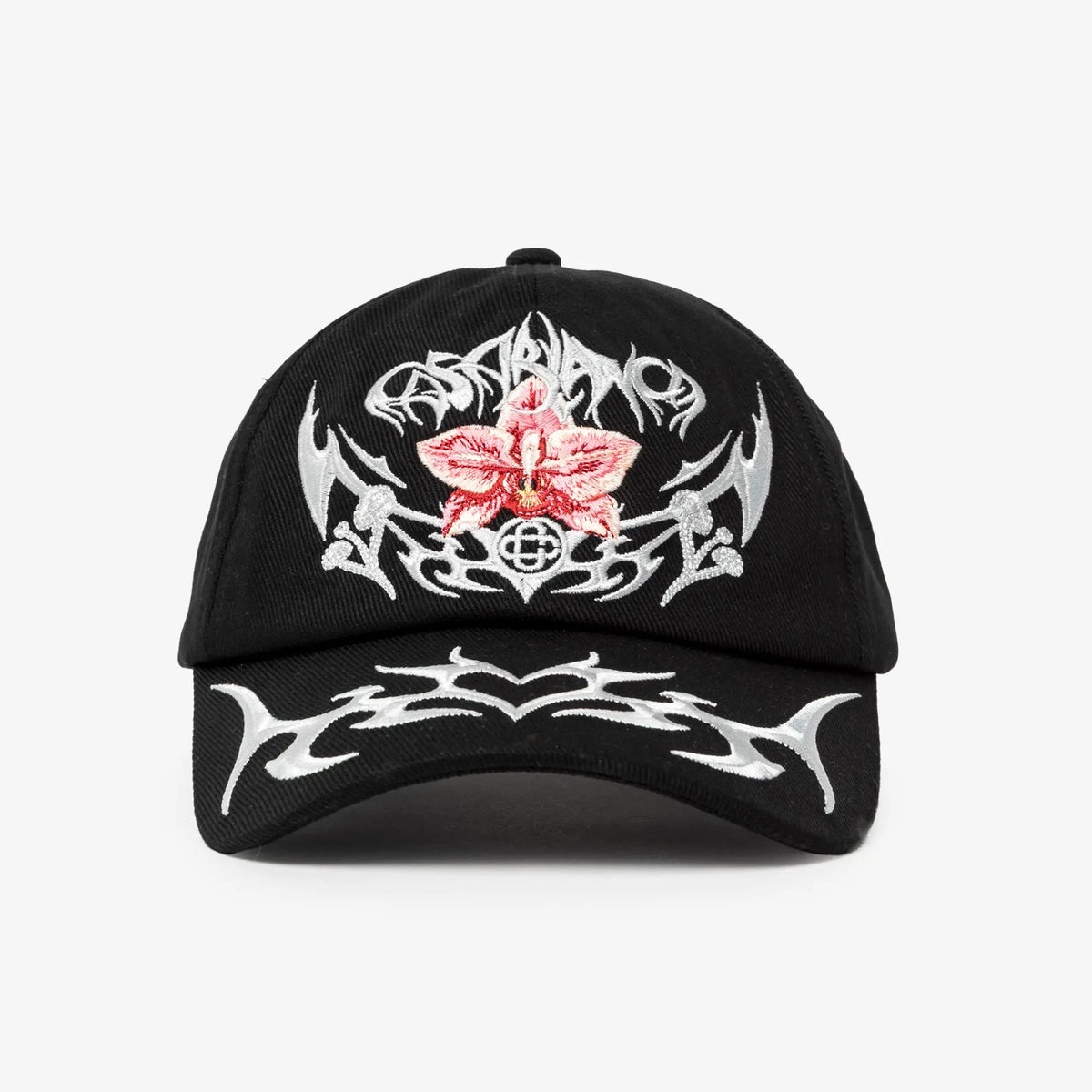Casablanca Paris Blades Embroidered Baseball Cap - Black