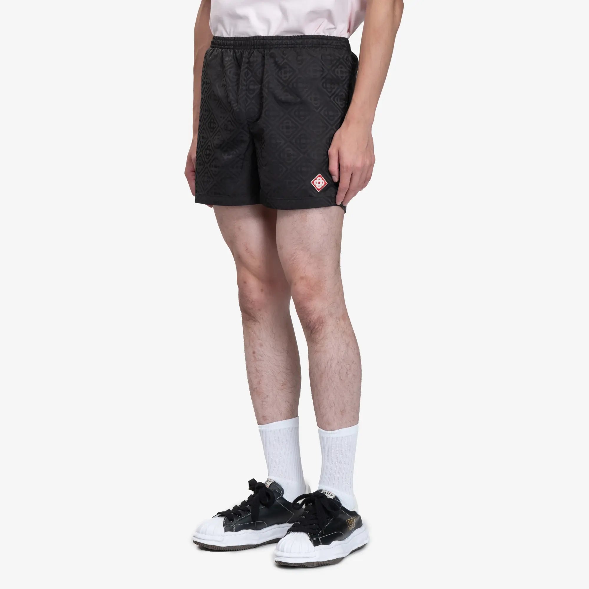 Casablanca Diamond Logo Swim Shorts Black - 3