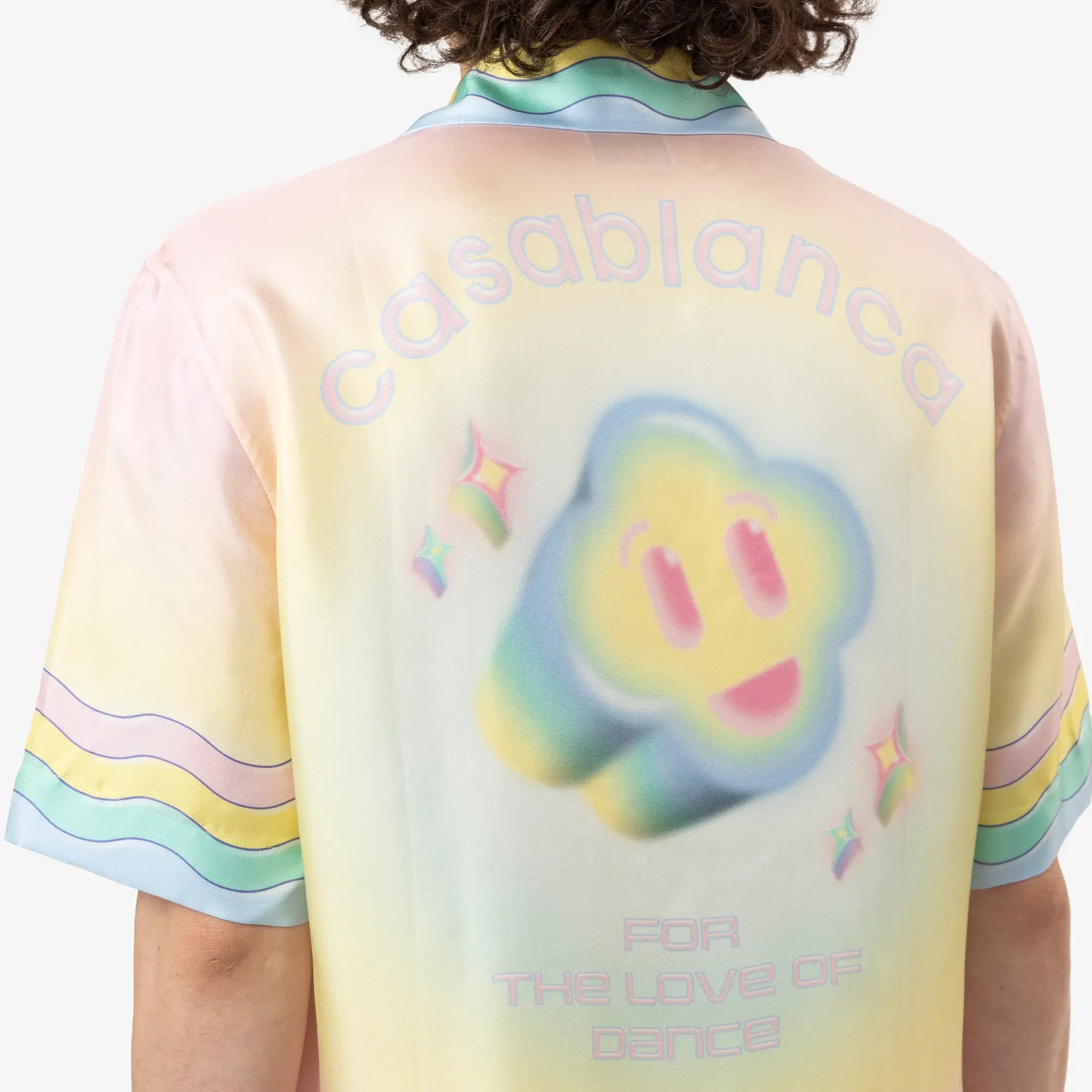 Casablanca For The Love of Dance Cuban Collar SS Shirt Multi - 5