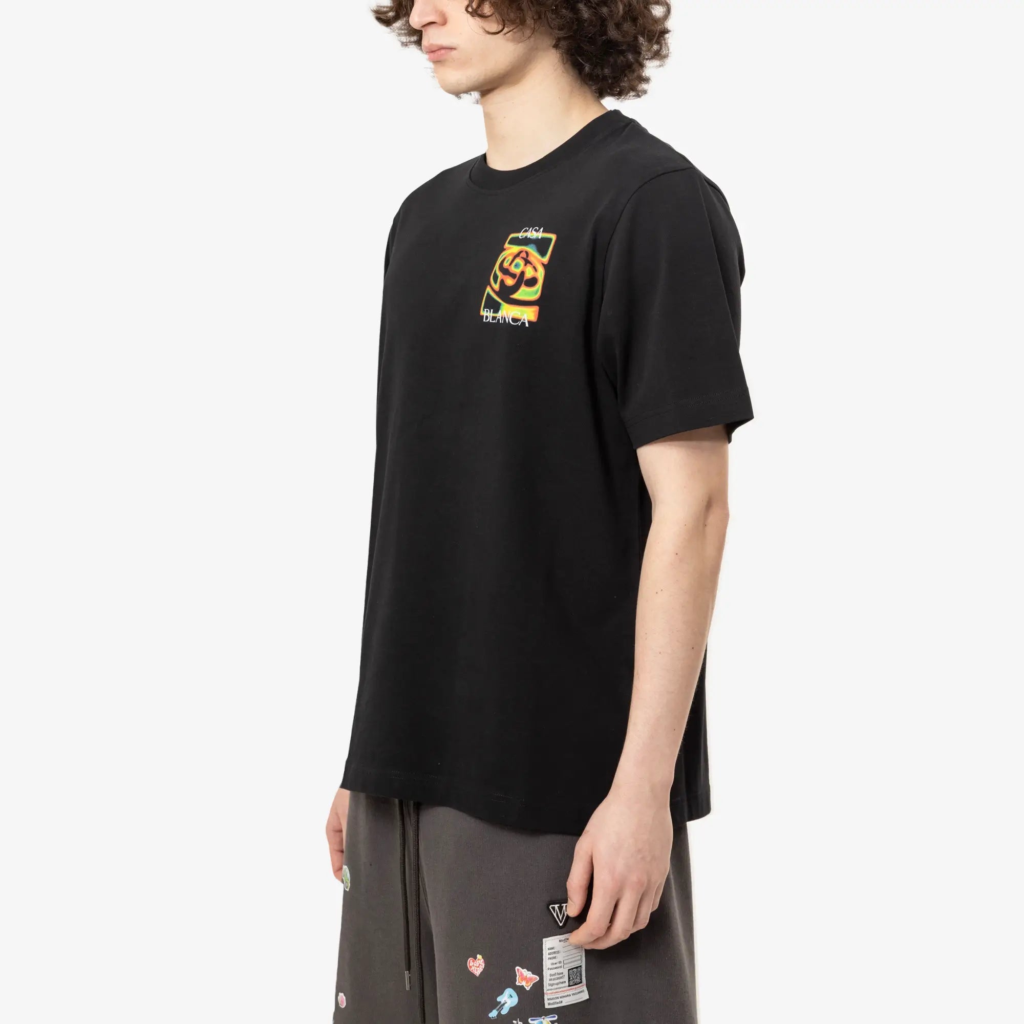 Casablanca Heat Map T-Shirt Black - 3