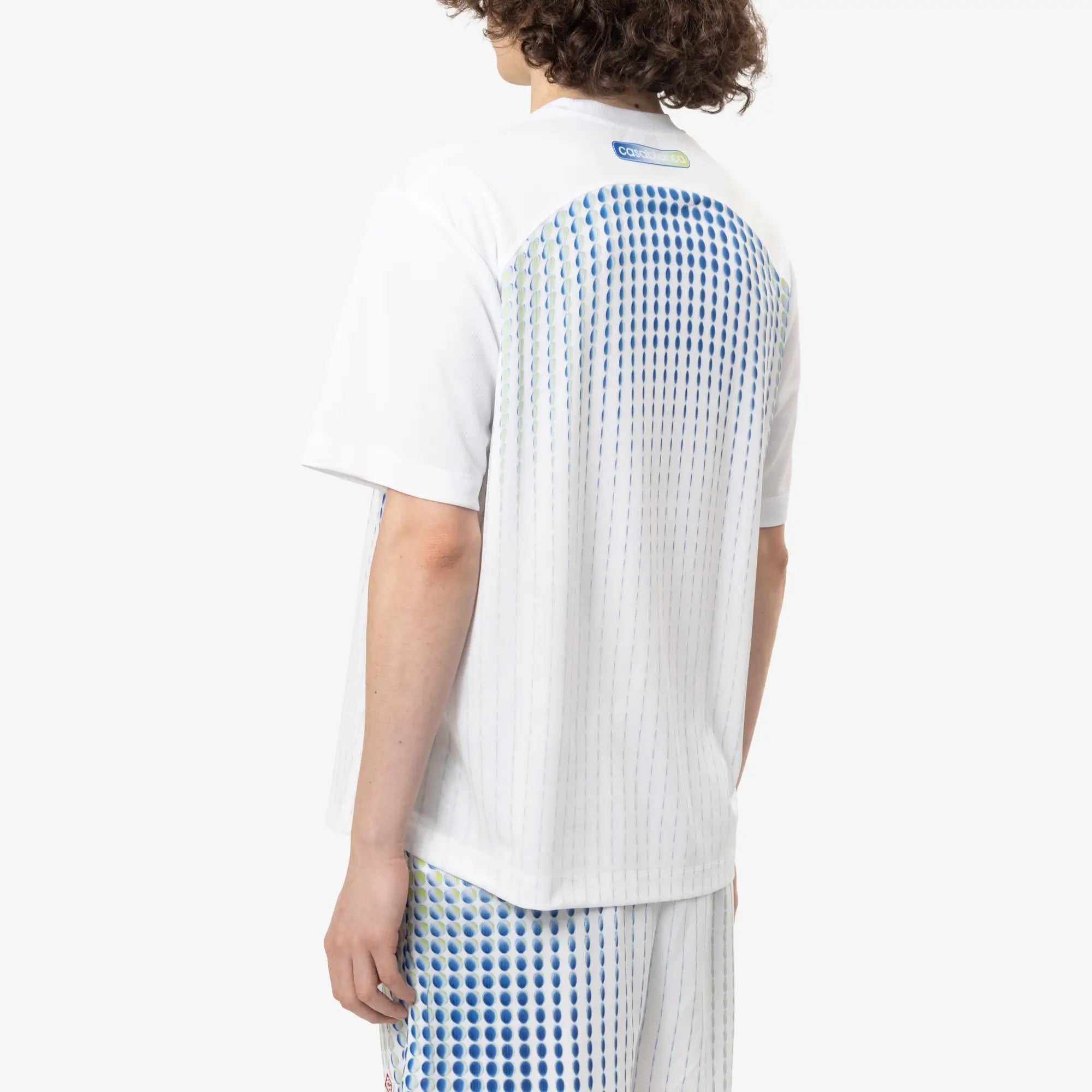 Casablanca Pills Tennis Tech T-Shirt White - 4