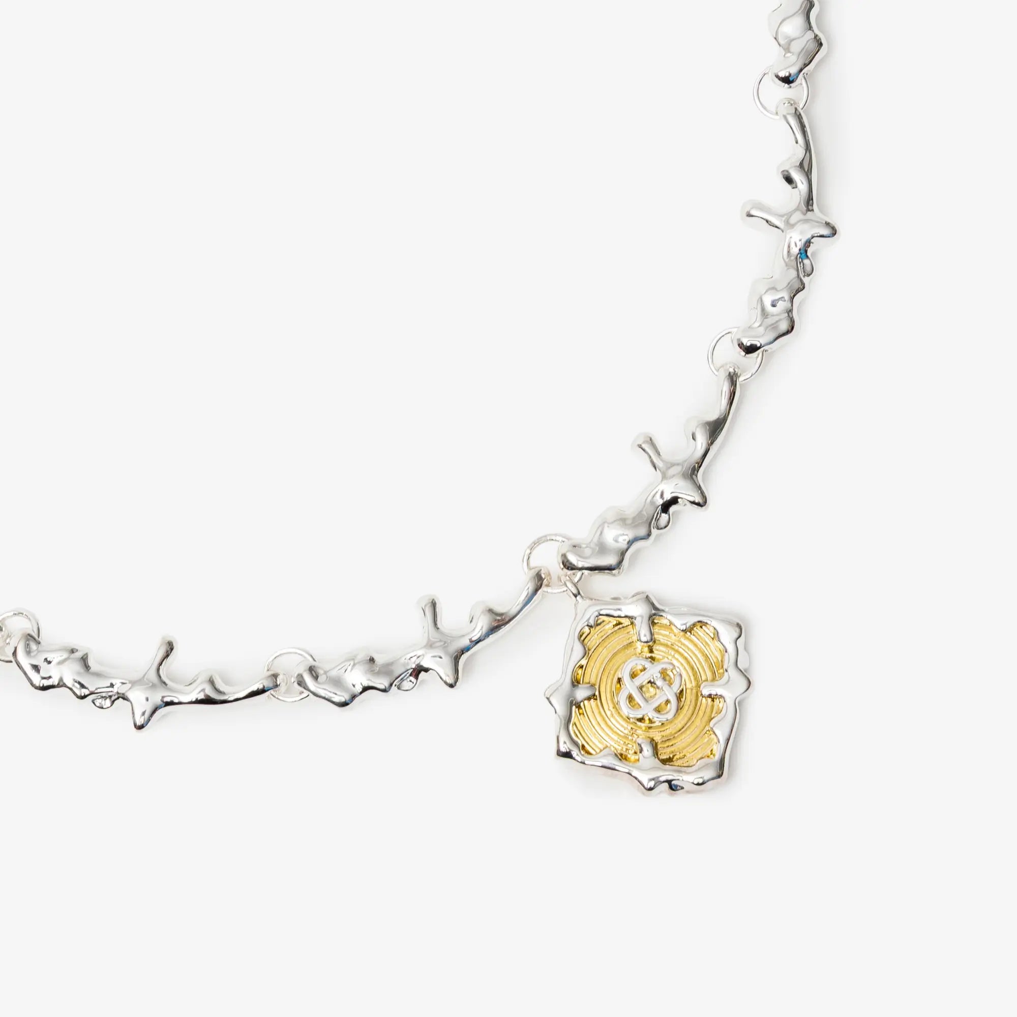 Casablanca Splash Necklace Silver/Gold - 3
