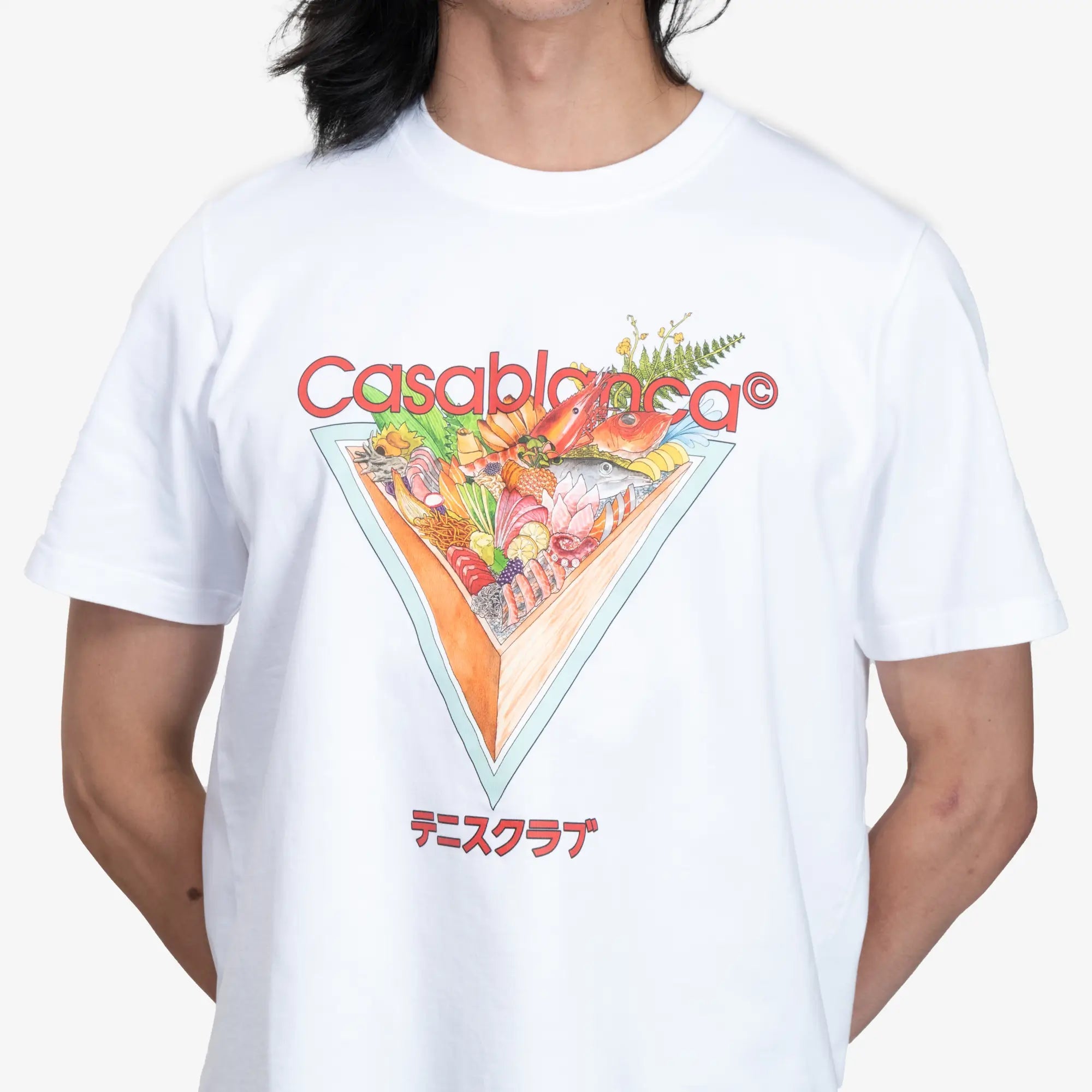 Photo of Casablanca Tennis Club Icon Printed T-Shirt - 5