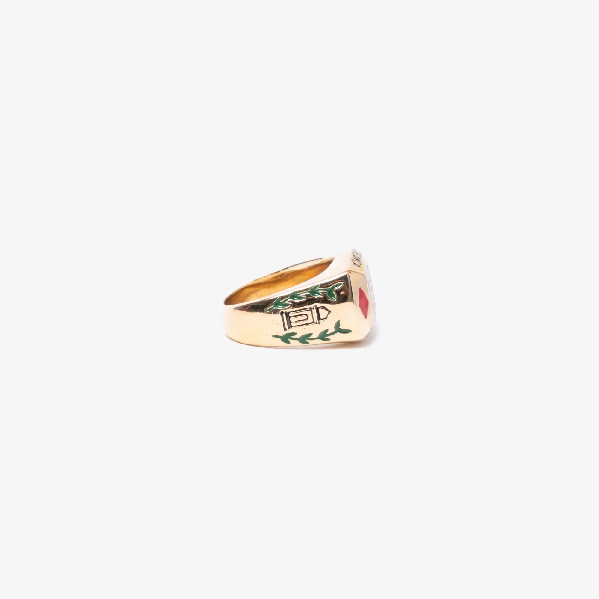 Casablanca Tennis Club Ring Gold - 4