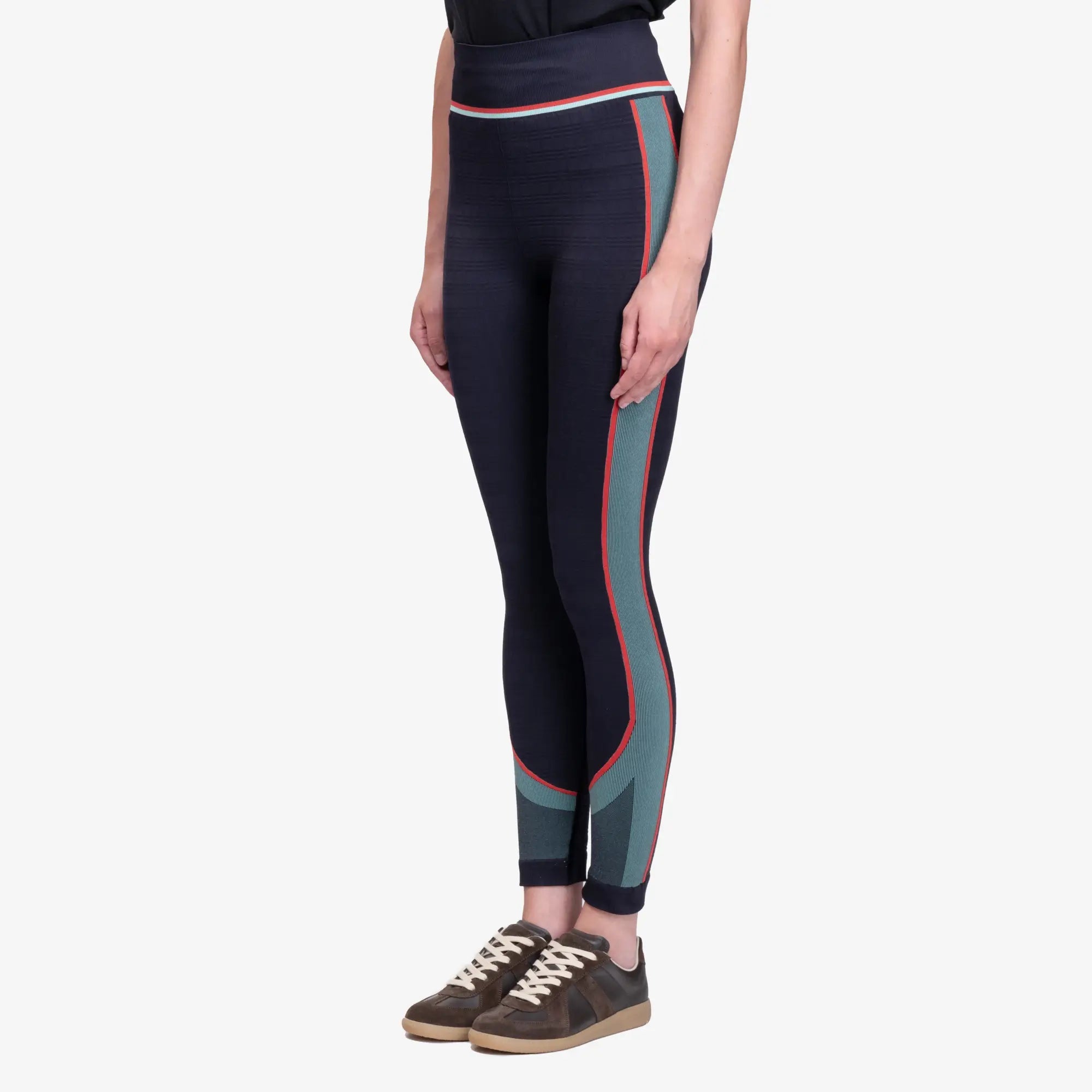 Casablanca Womens Seamless Leggings Black - 3
