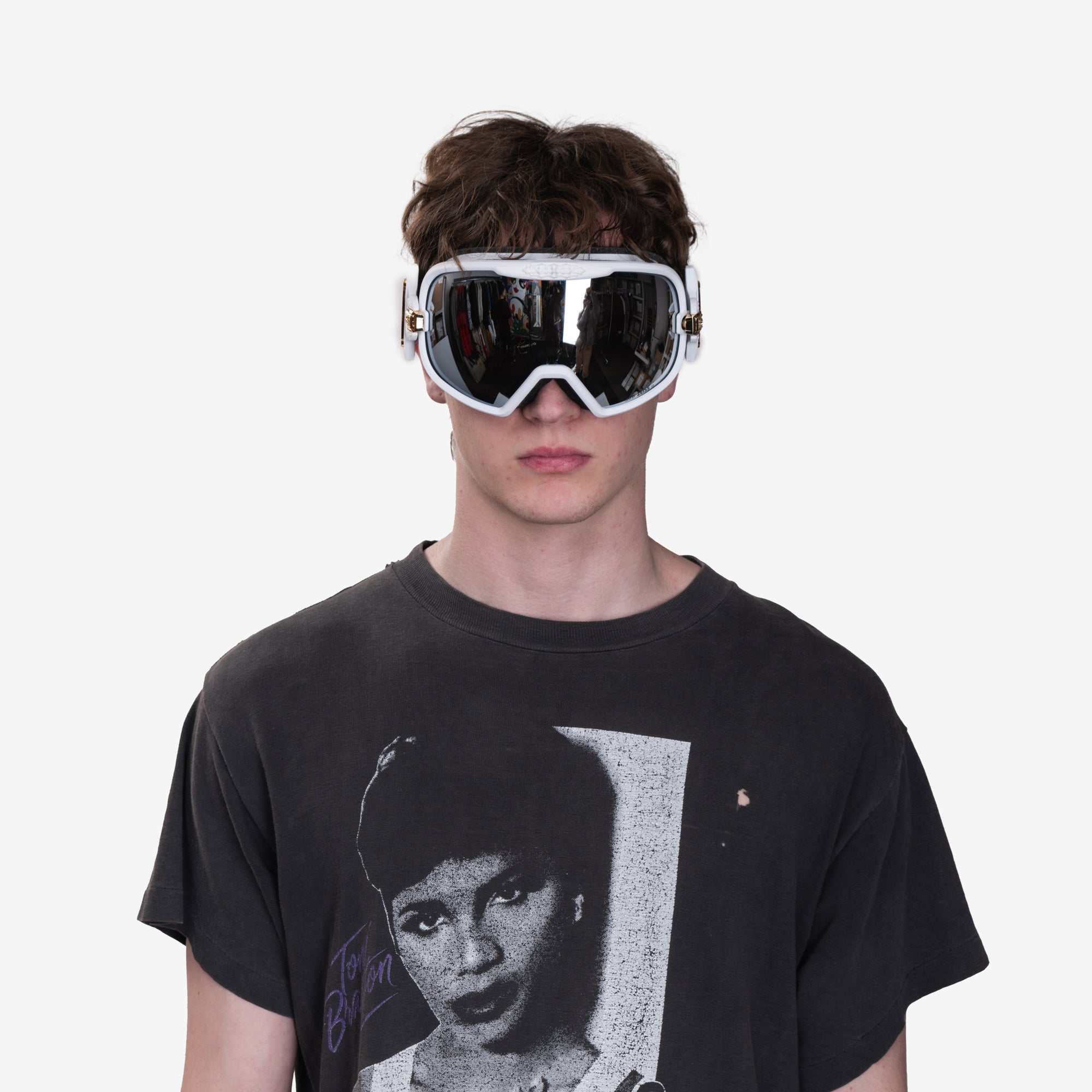 Chrome Hearts Chrome Hearts Snowboard Skii Goggles White - 2