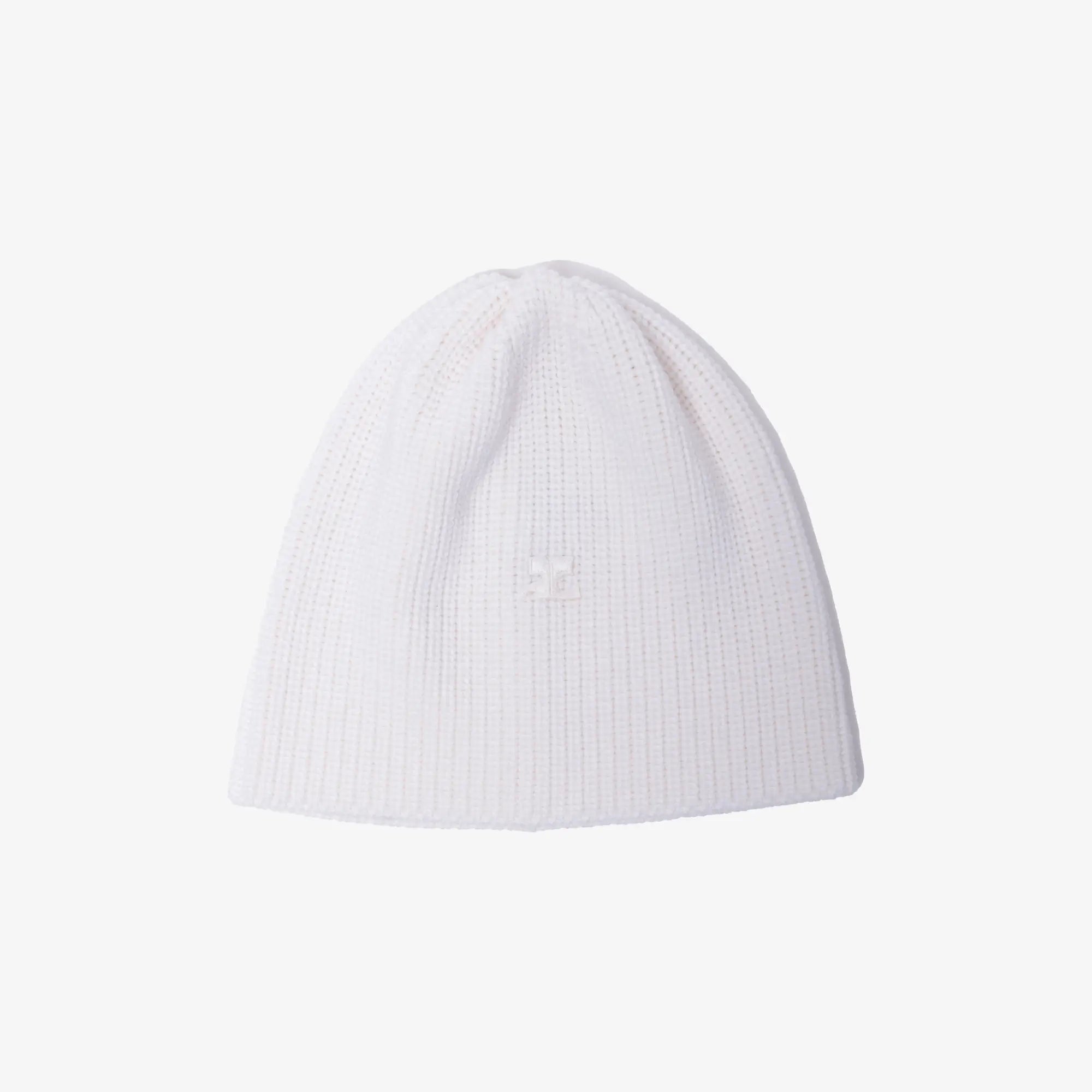 Courreges AC Light Wool Beanie Heritage White - 1