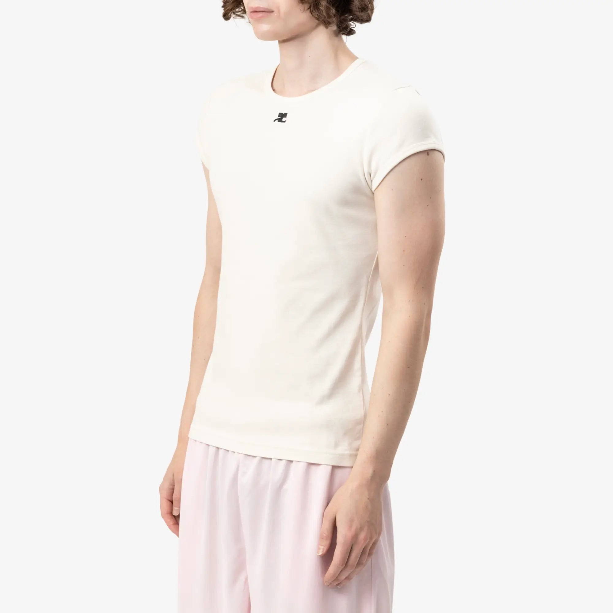 Courreges Baby T-Shirt Light Bones - 3