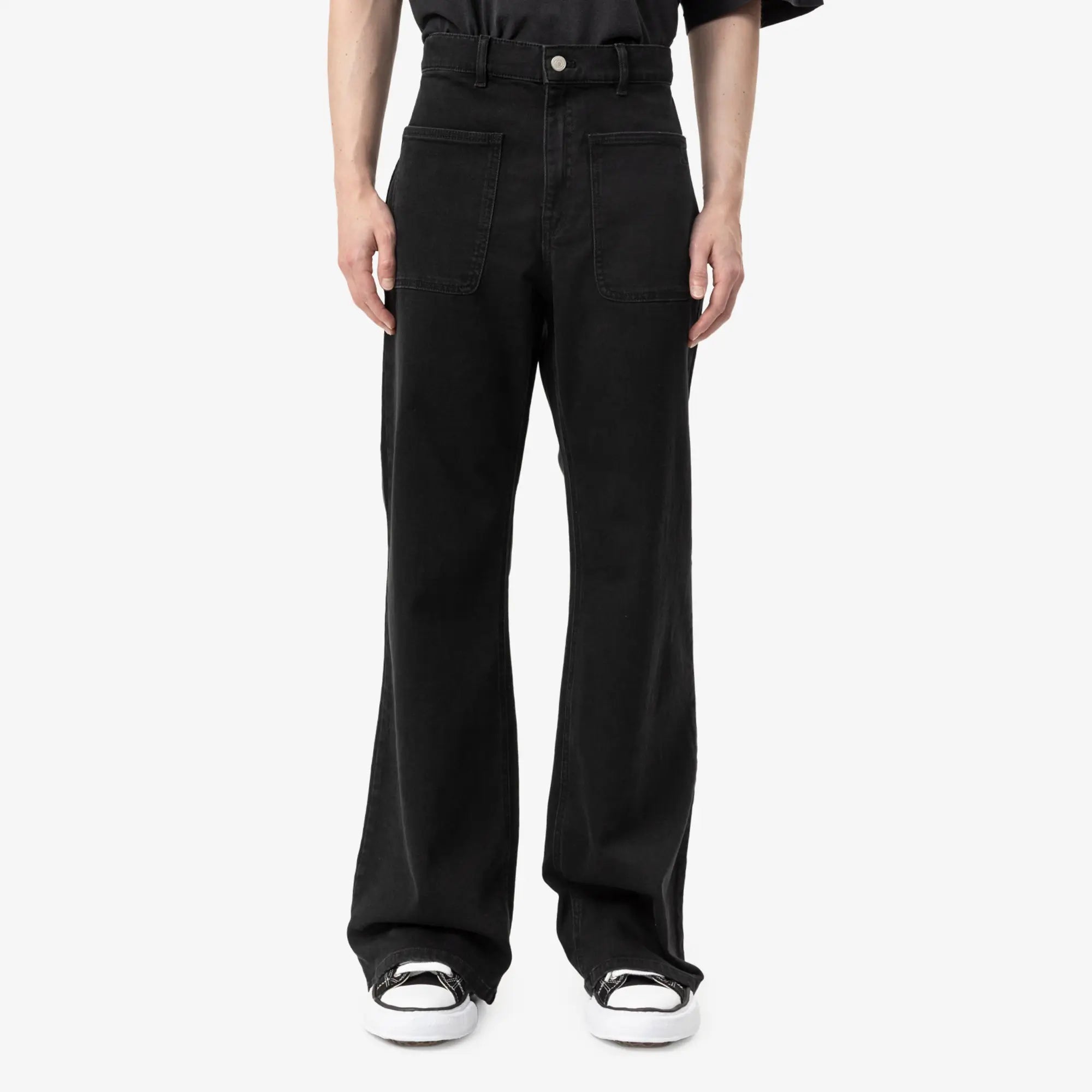 Courreges Baggy Jeans Black - 1