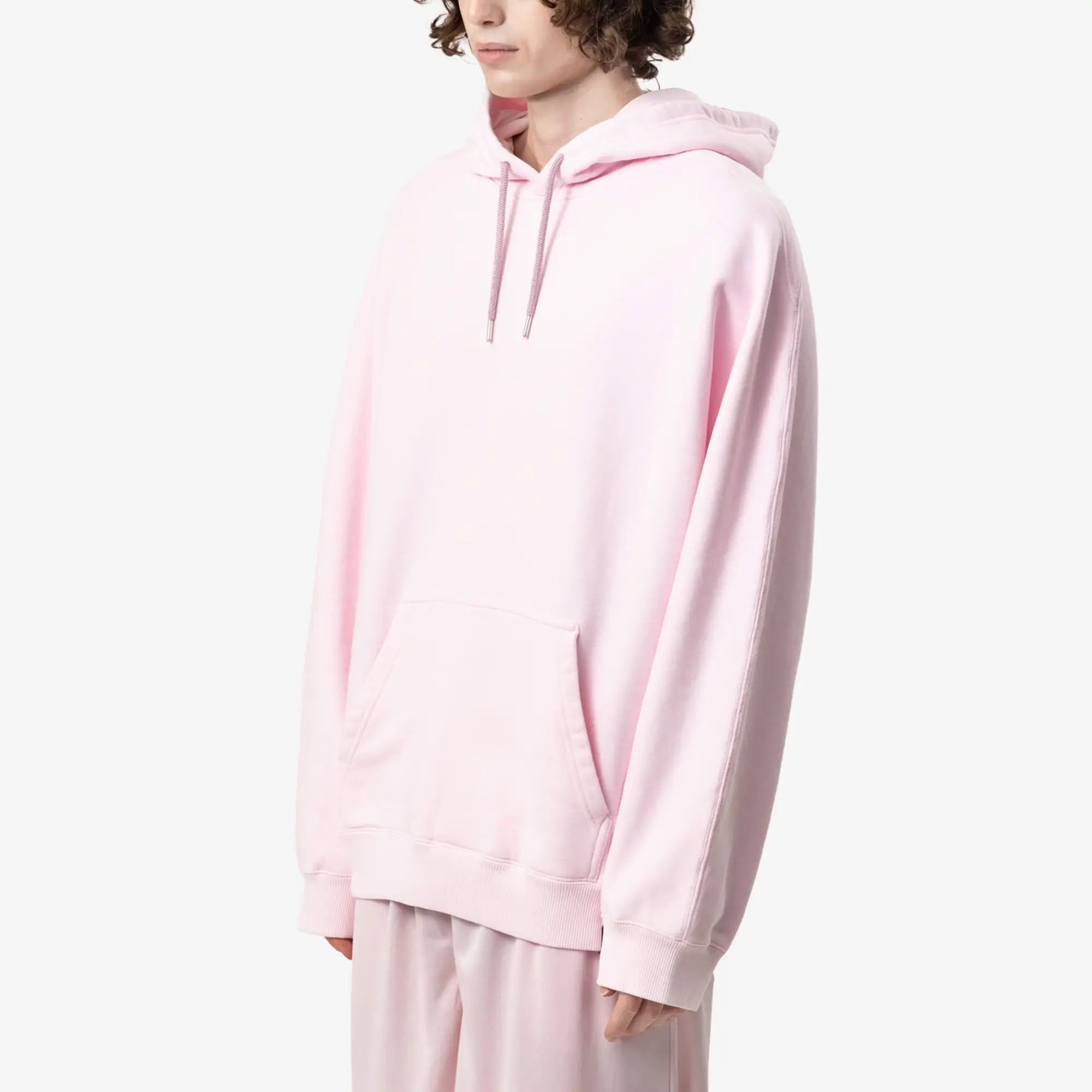 Courreges Oversized Hoody Light Pink - 3