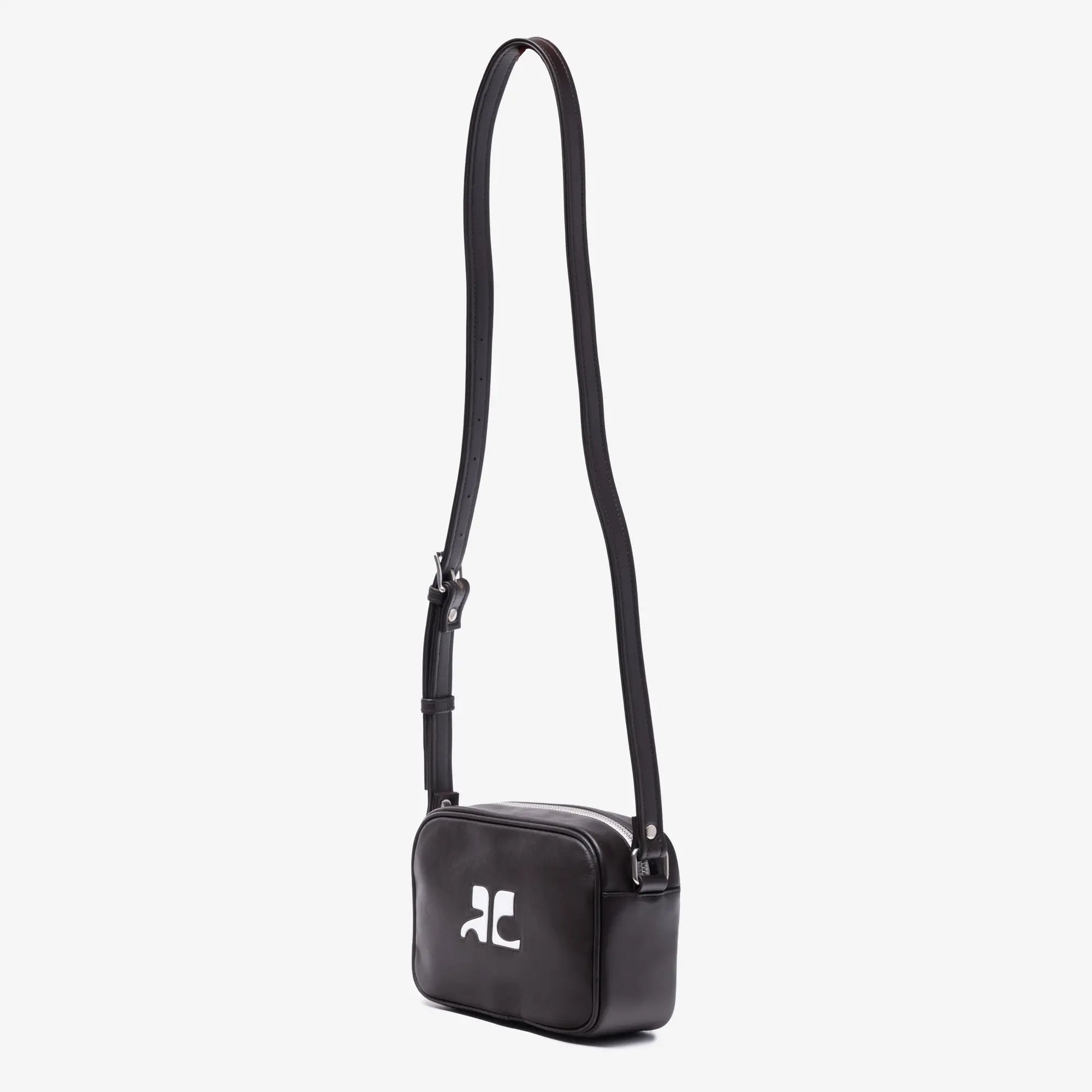 Courreges ReEdition Camera Bag Chocolate - 3