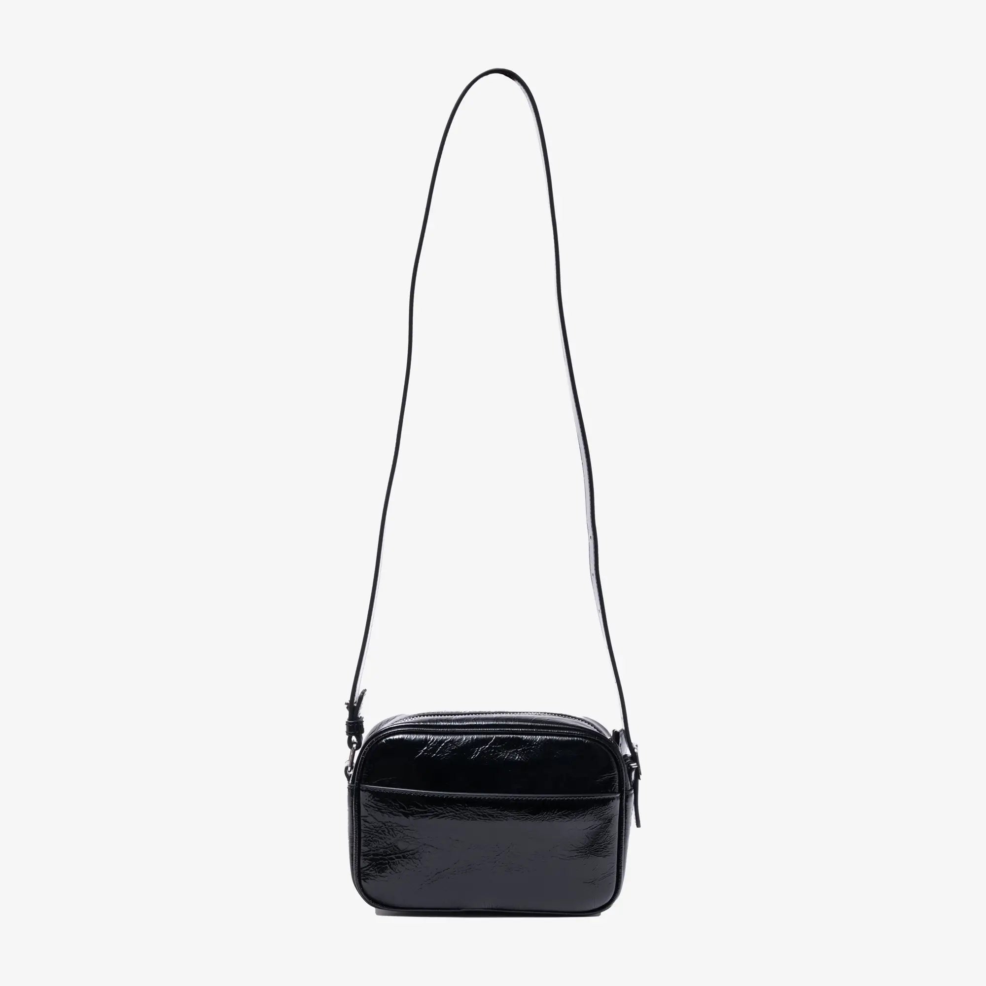 Courreges ReEdition Naplack Camera Bag Black - 4