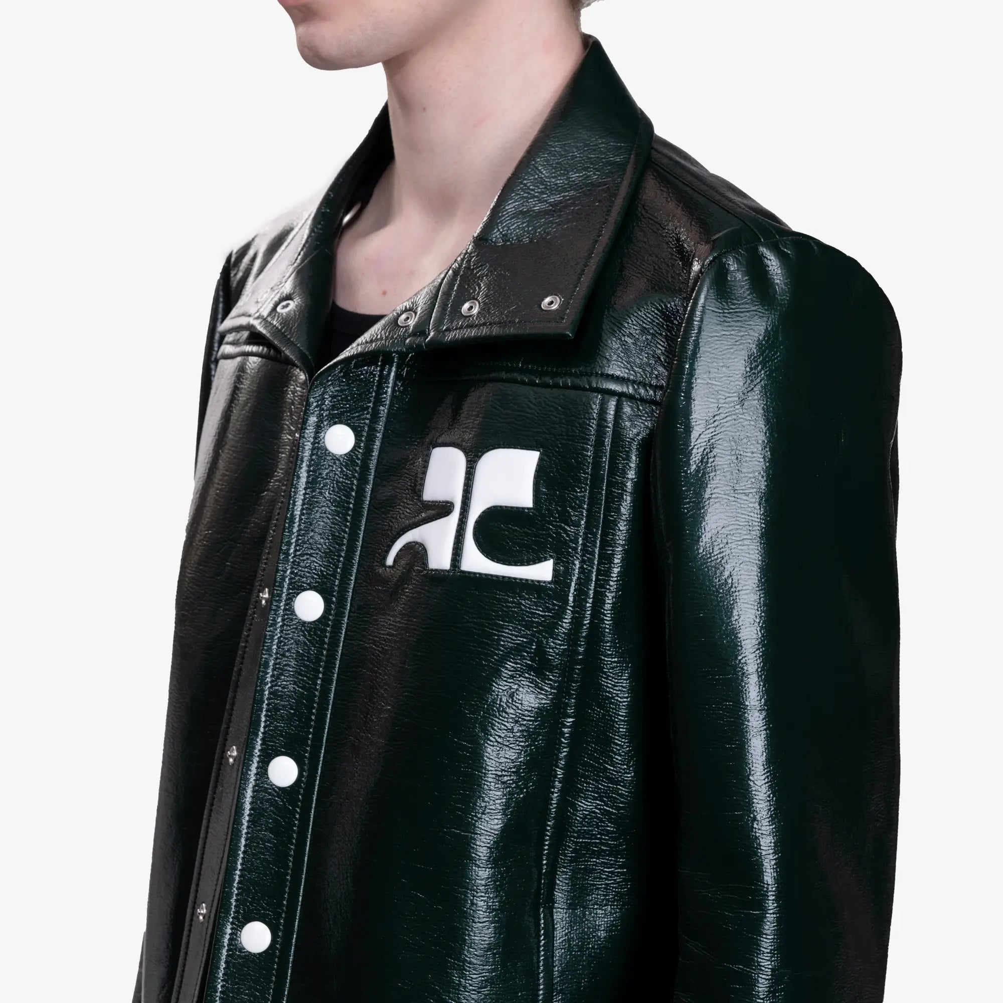 Photo of Courreges ReEdition Vinyl Jacket - 5