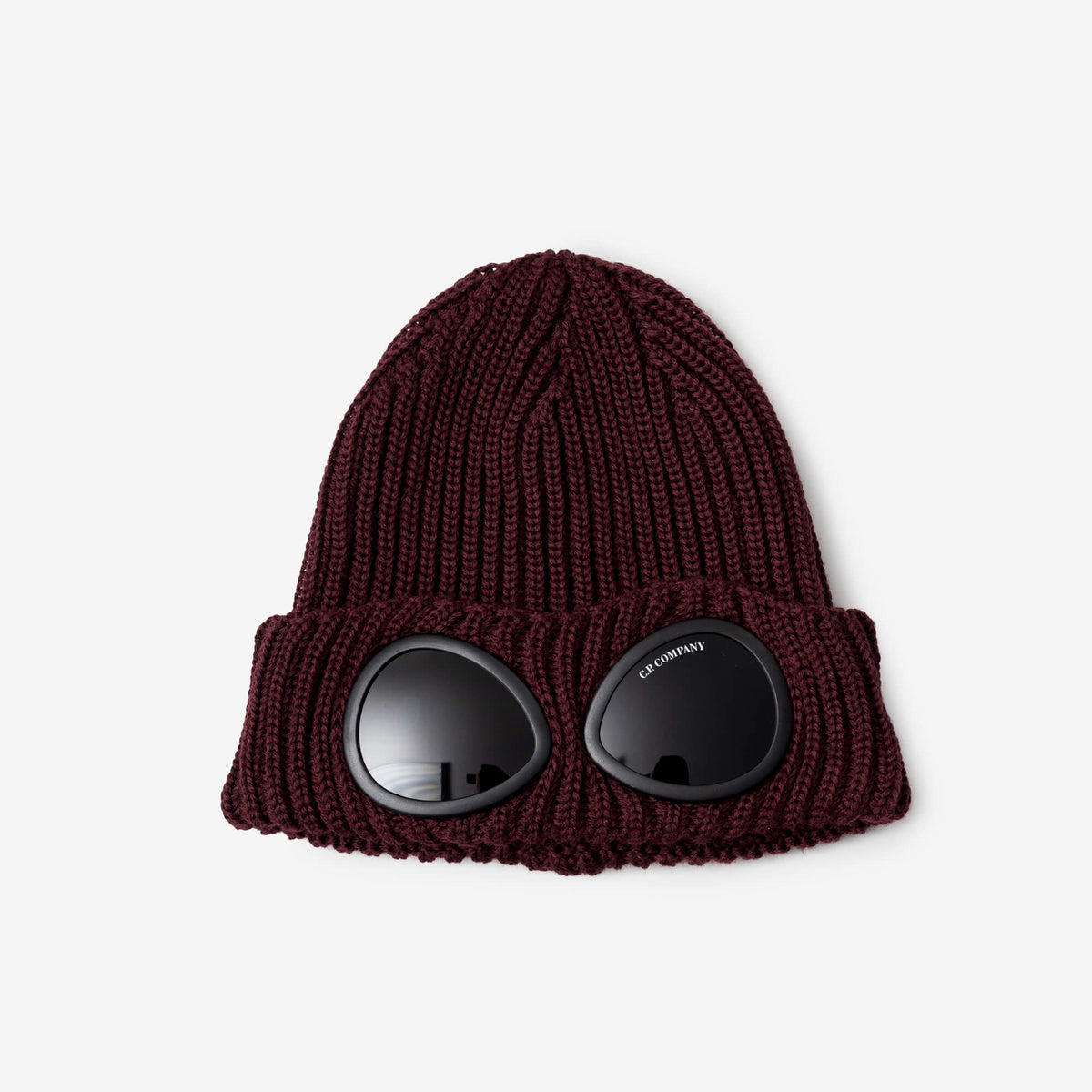C.P. Company Extrafine Merino Wool Goggle Beanie Andorra-1