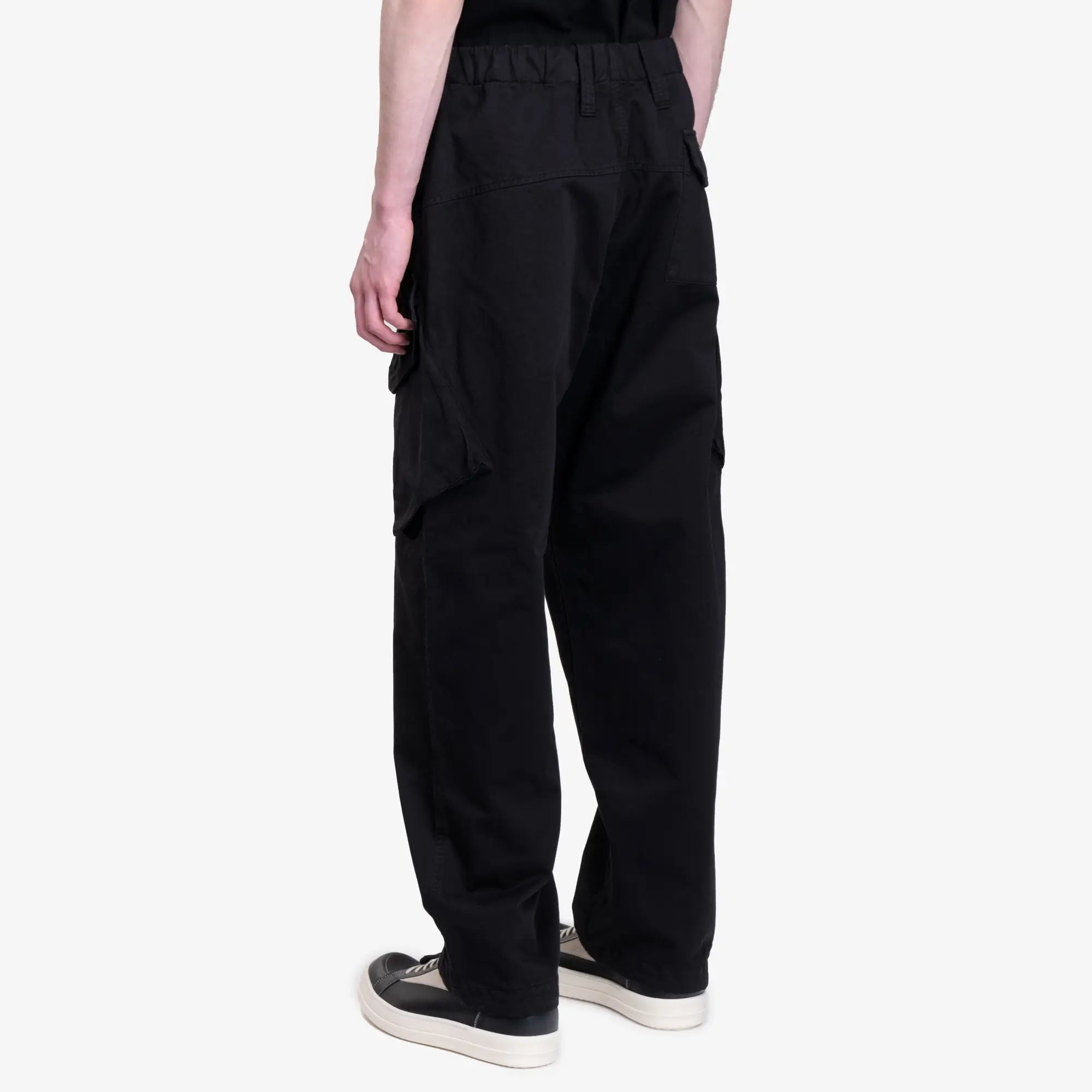 C.P. Company Gabardine Cargo Pants Black - 4