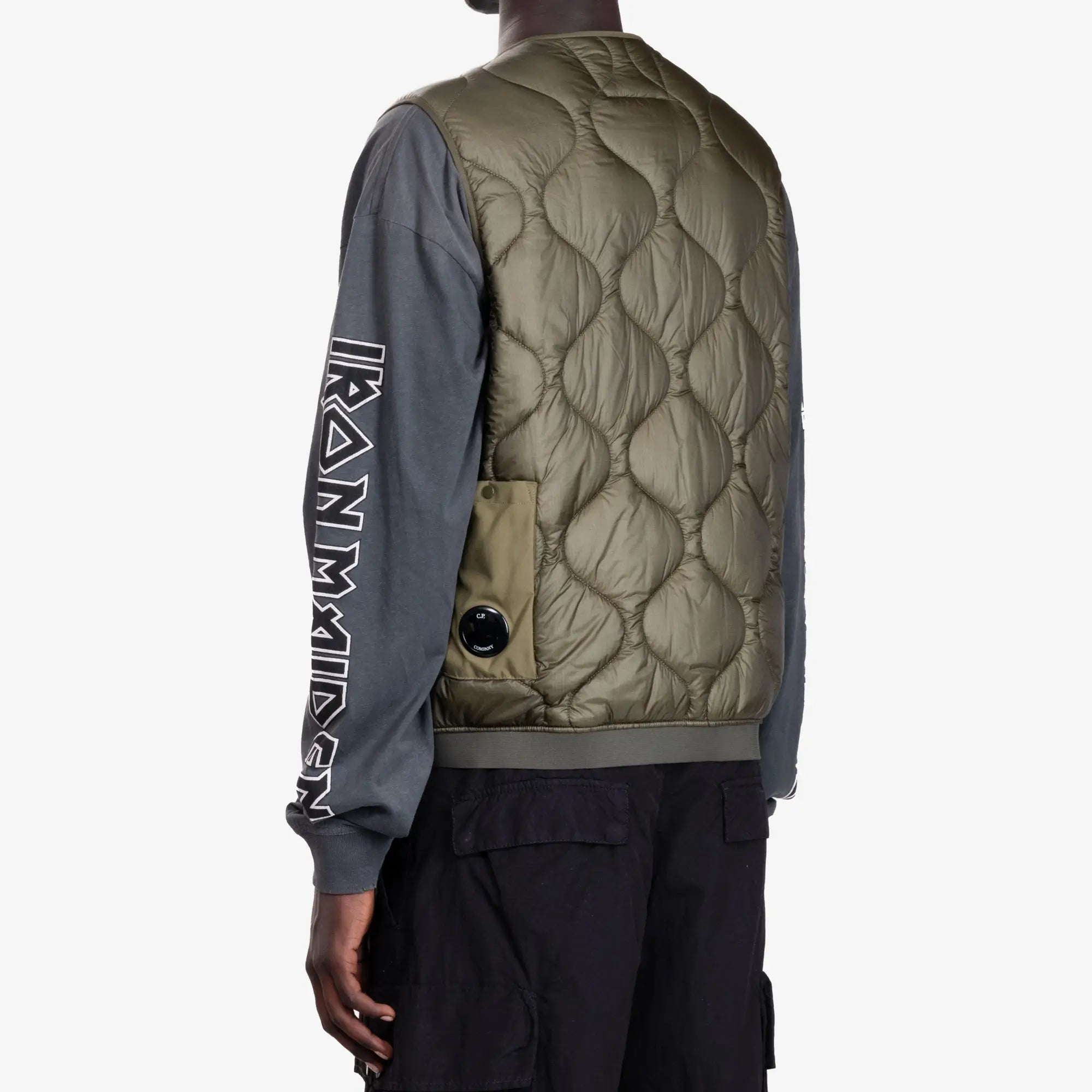 C.P. Company Liner Padded Vest Capers - 4