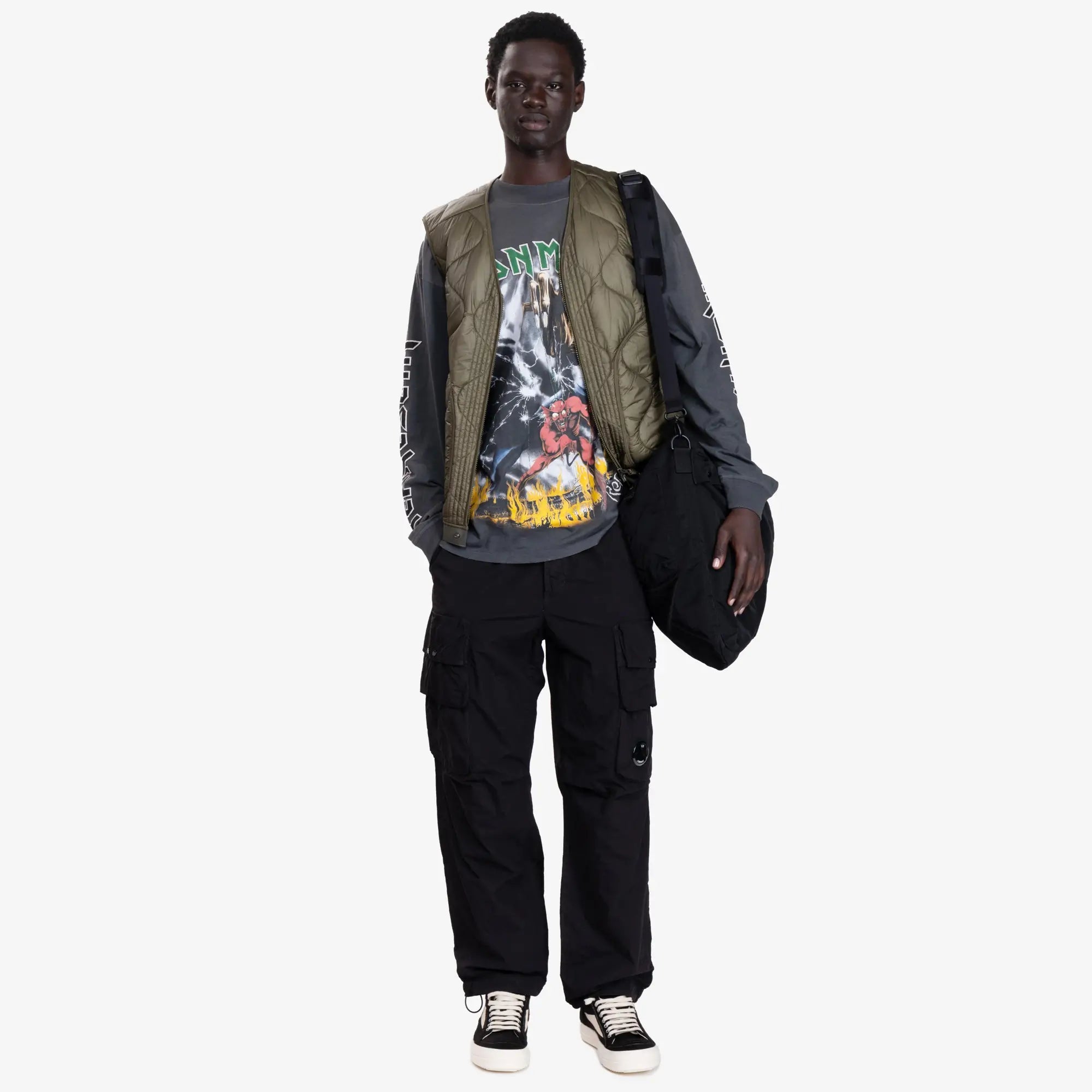 C.P. Company Liner Padded Vest Capers - 2