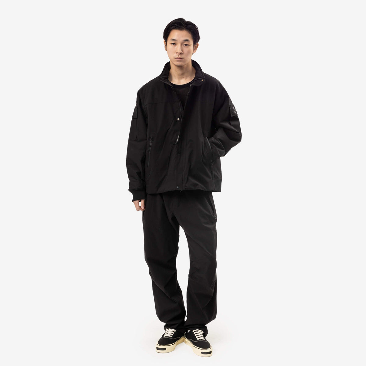 C.P. Company Metropolis Series Metro-Tek Boxy Pants Black-2