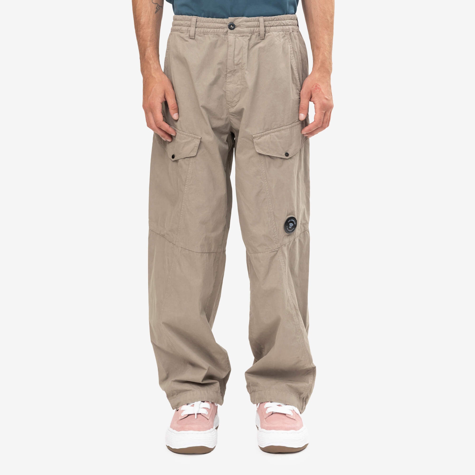 C.P. Company Micro-Reps Boxy Lens Cargo Pants Fallen Rock-1
