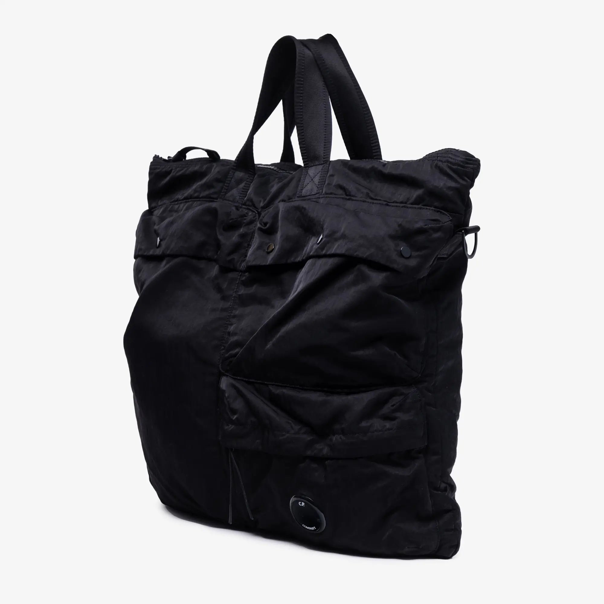 C.P. Company Nylon B Lens Shoulder Bag Black - 3