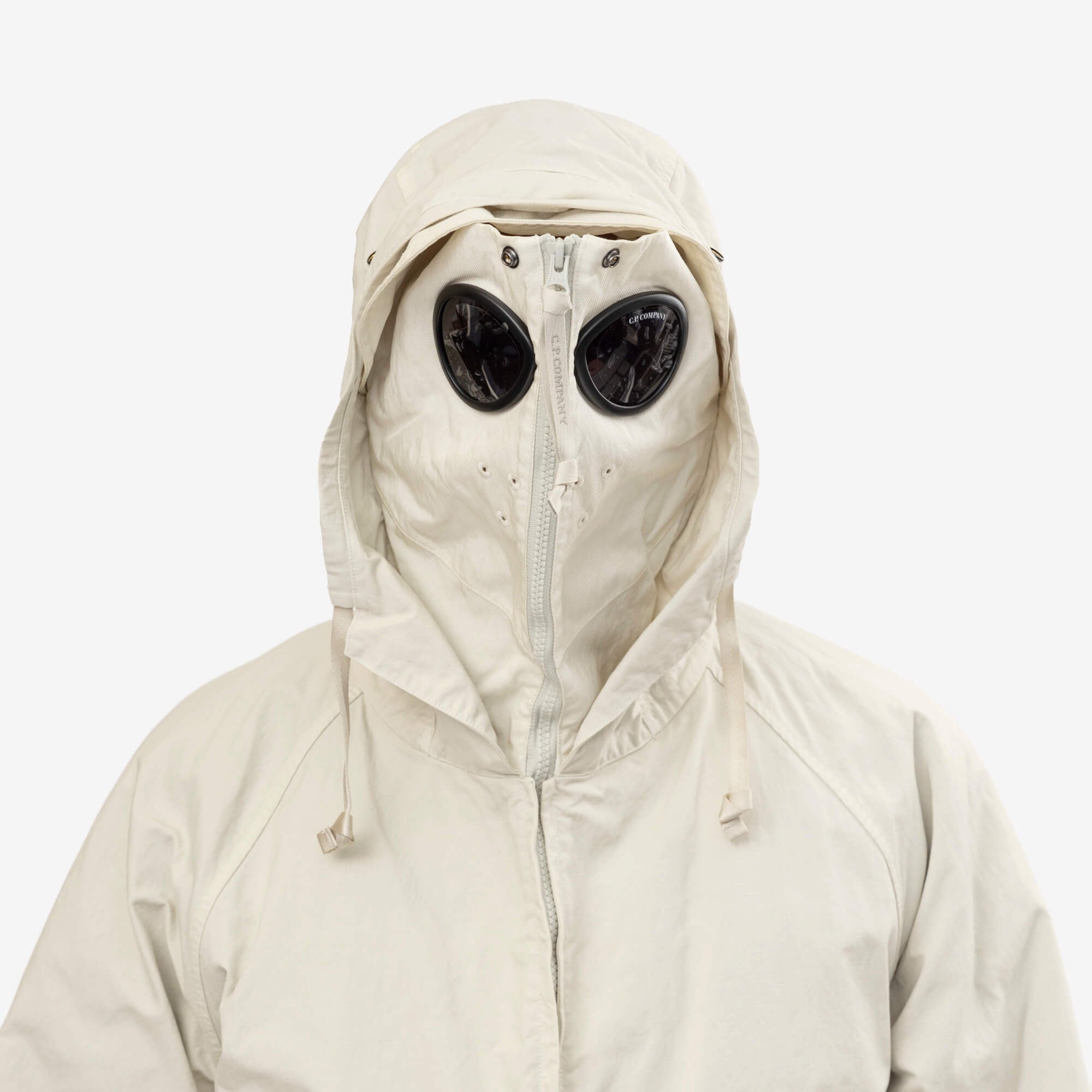 C.P. Company Twill Mixed Explorer Jacket Silver Birch-6