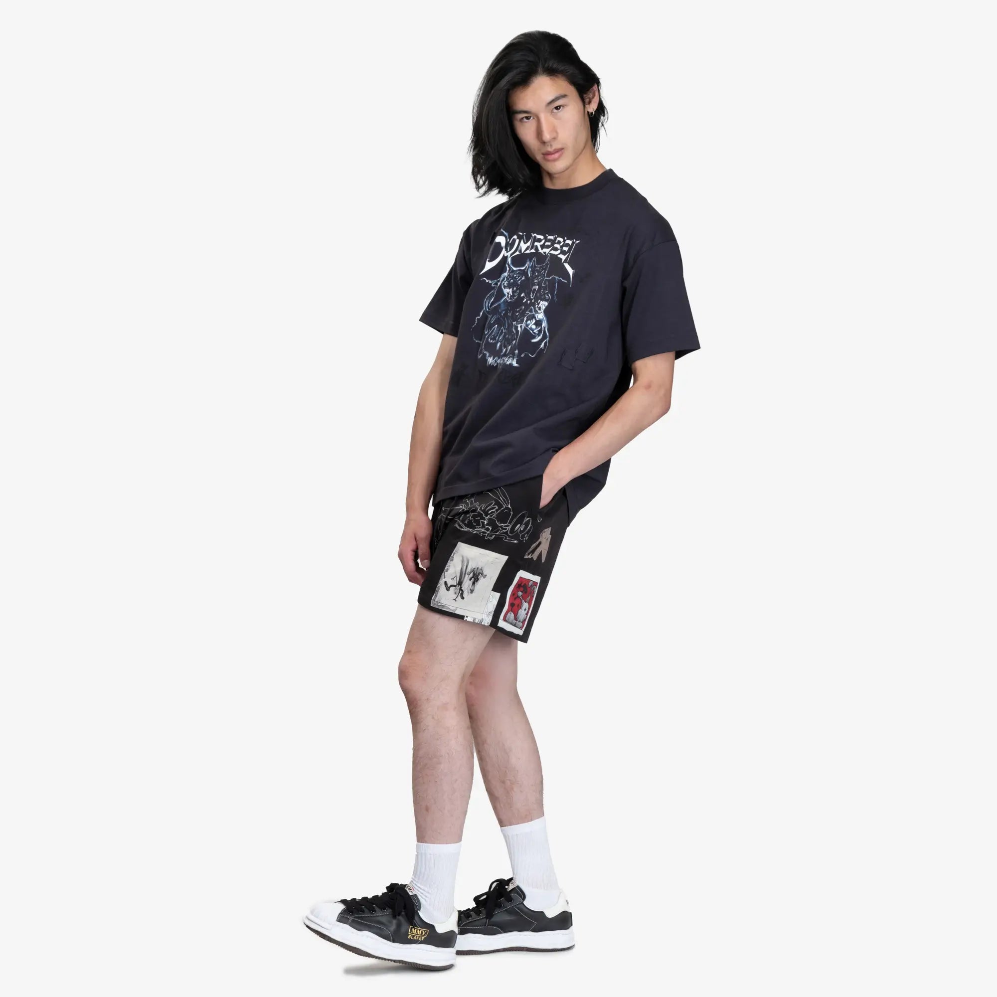 Dom Rebel Attack T-Shirt Old Black - 2