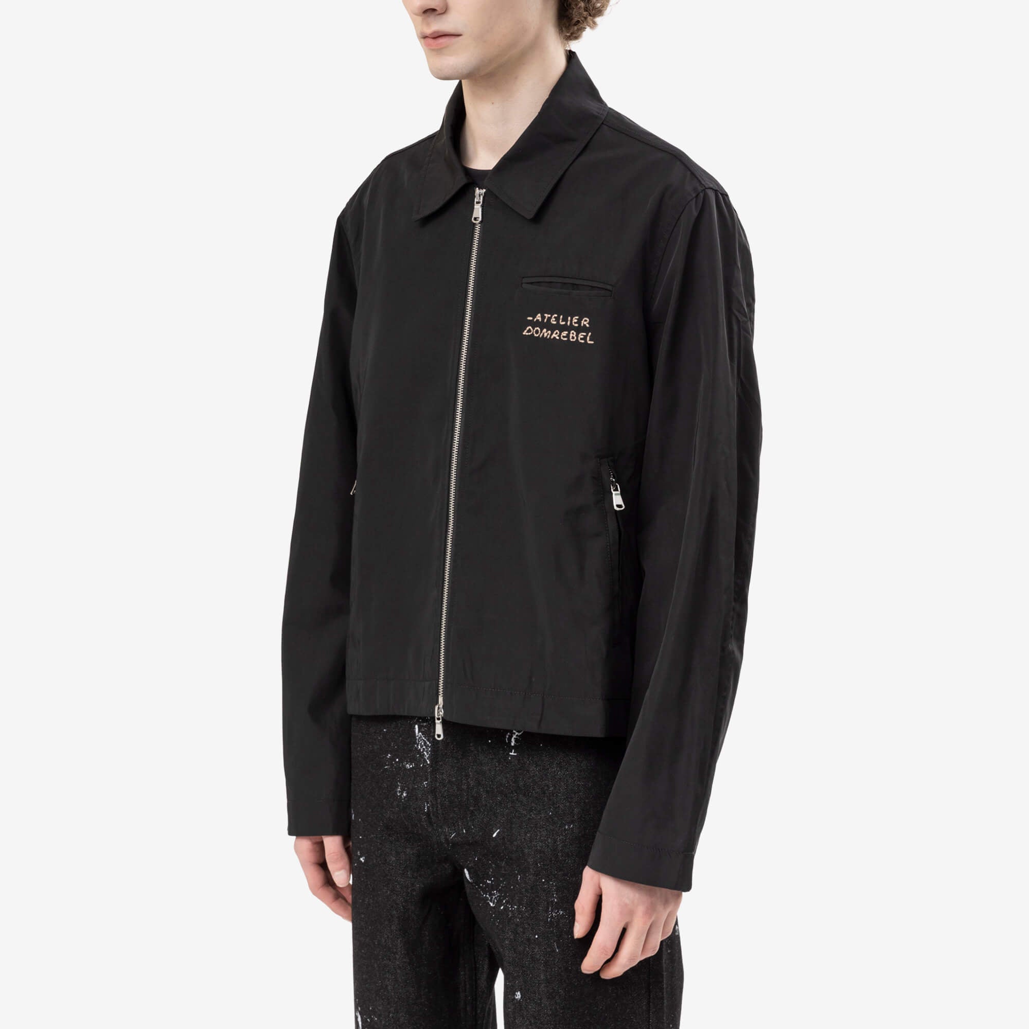 Dom Rebel Backstage Nylon Jacket Black-3