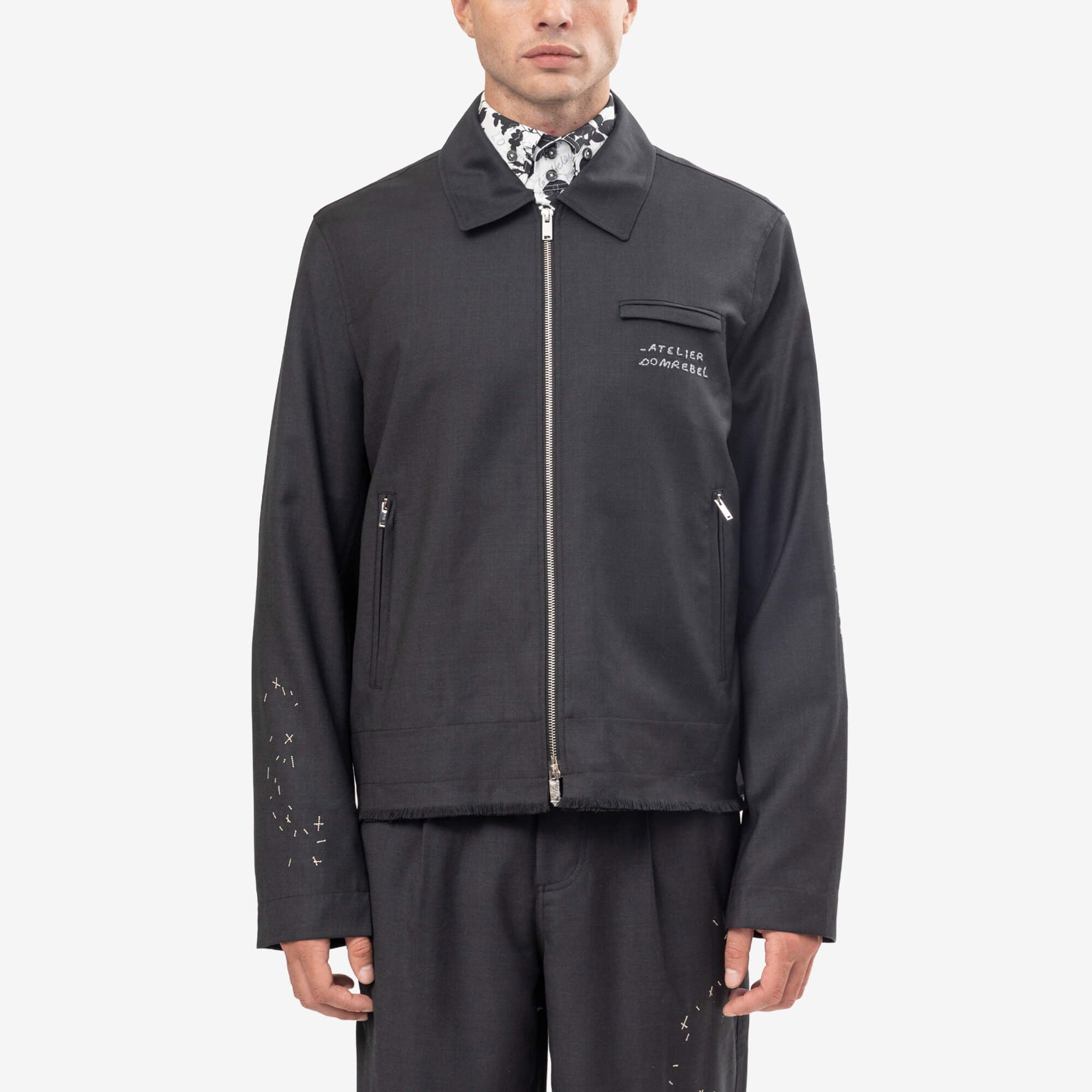 Dom Rebel Backstage Wool Jacket Grey-1