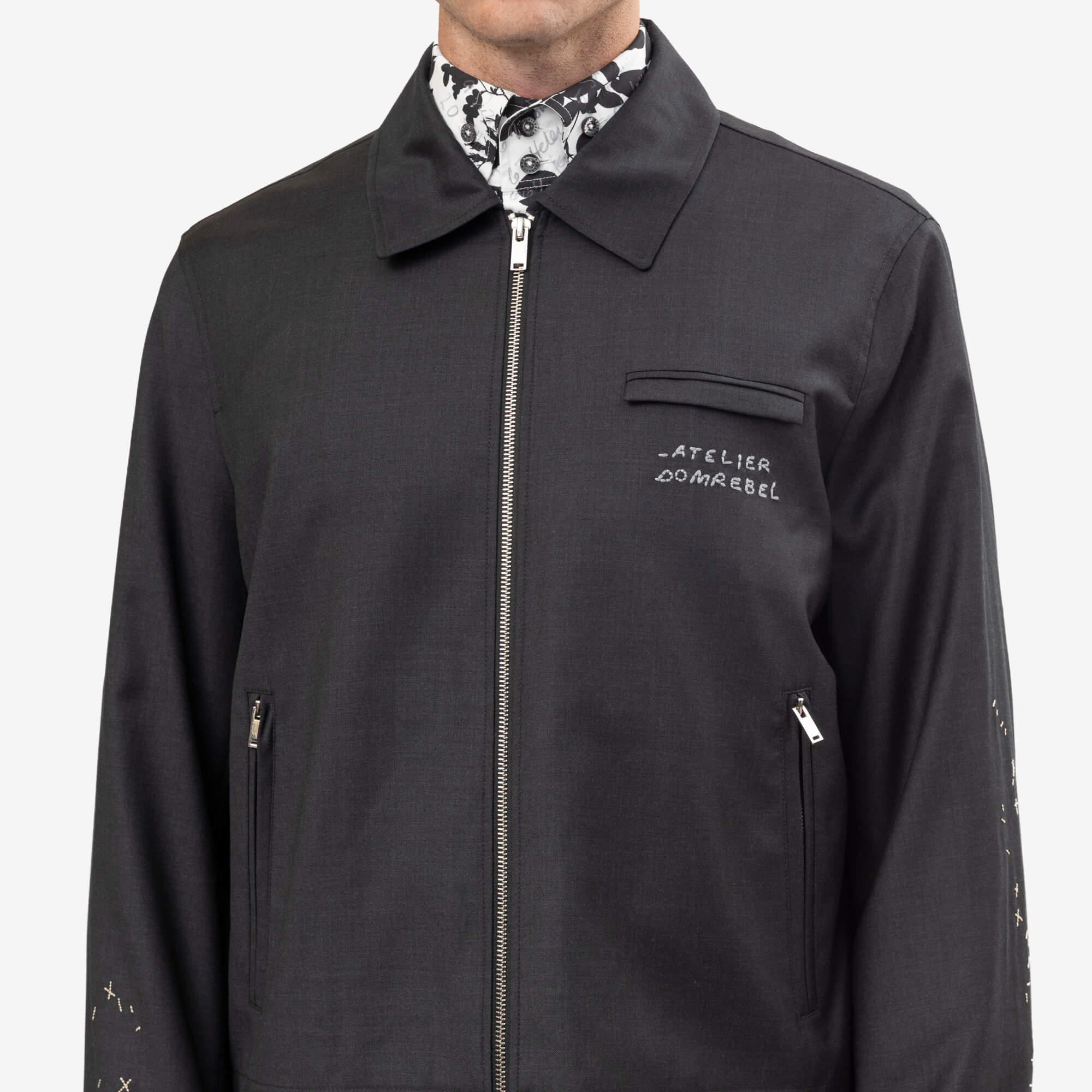 Dom Rebel Backstage Wool Jacket Grey-5