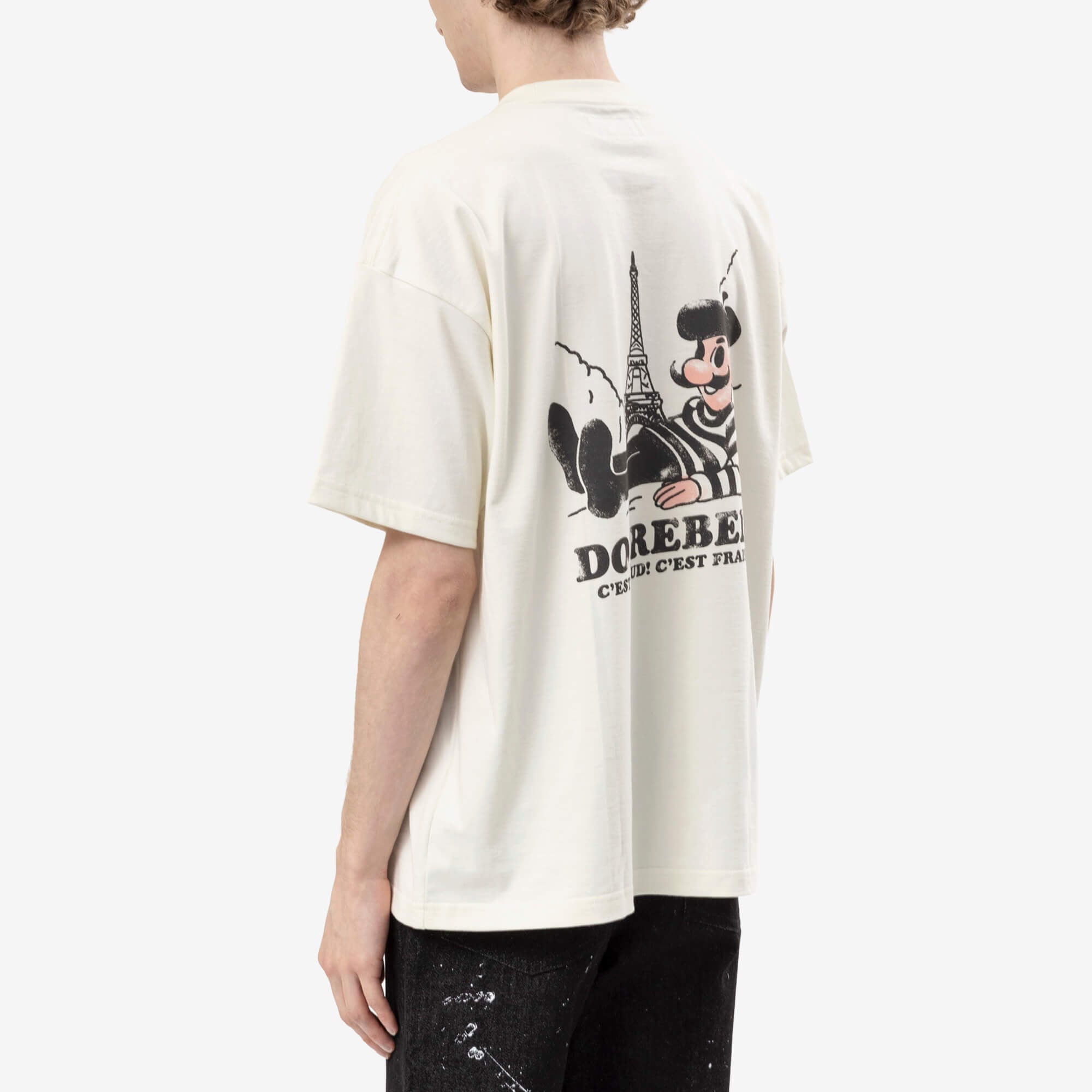 Dom Rebel Baguette T-Shirt Old White-4