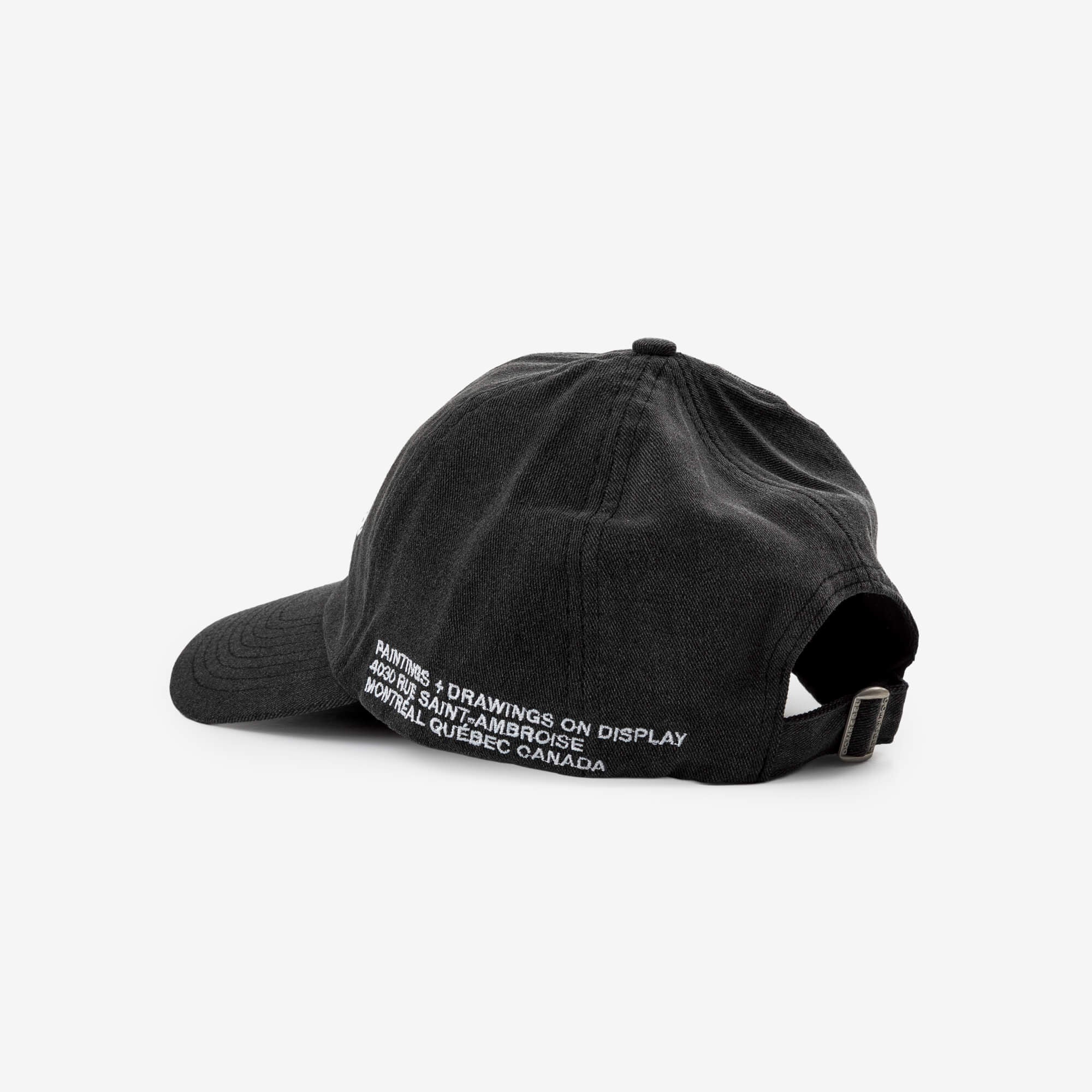 Dom Rebel Gallery Hat Old Black-3