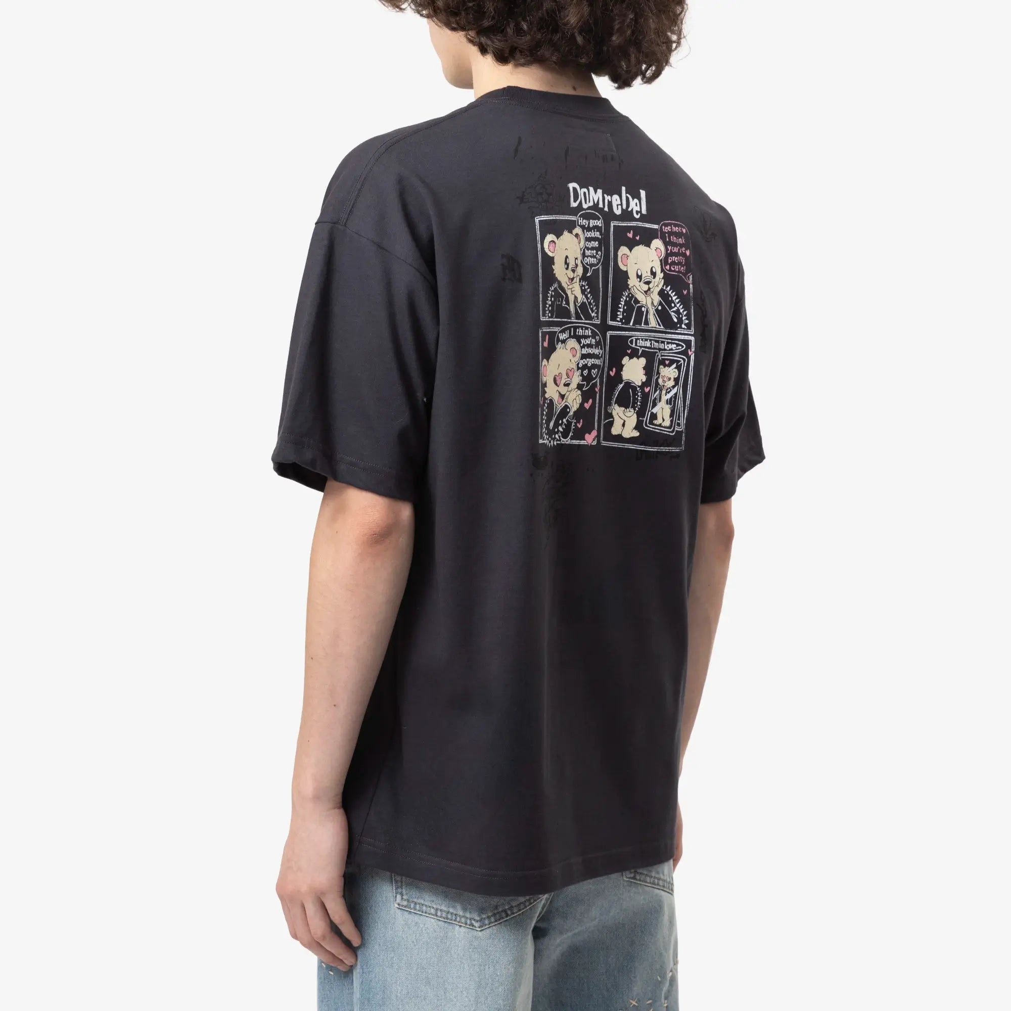Dom Rebel Moi T-Shirt Old Black - 4