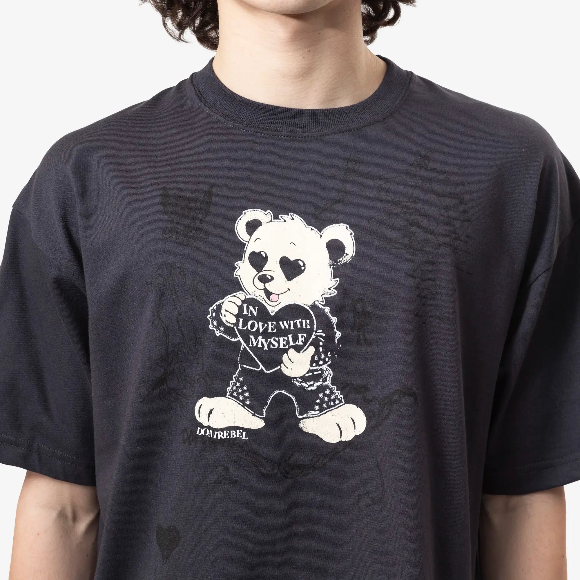 Dom Rebel Moi T-Shirt Old Black - 6