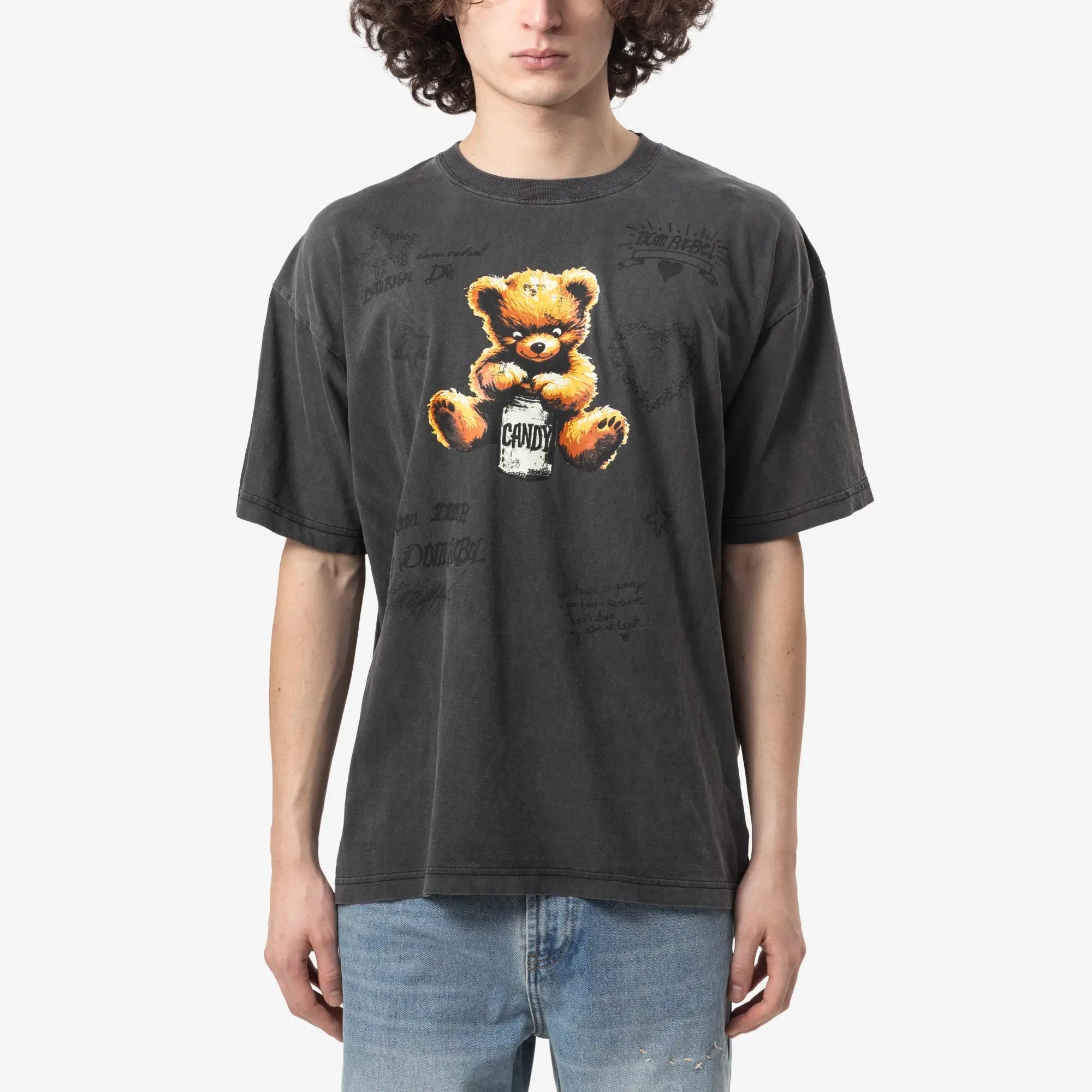 Dom Rebel Treats T-Shirt Faded Black - 1