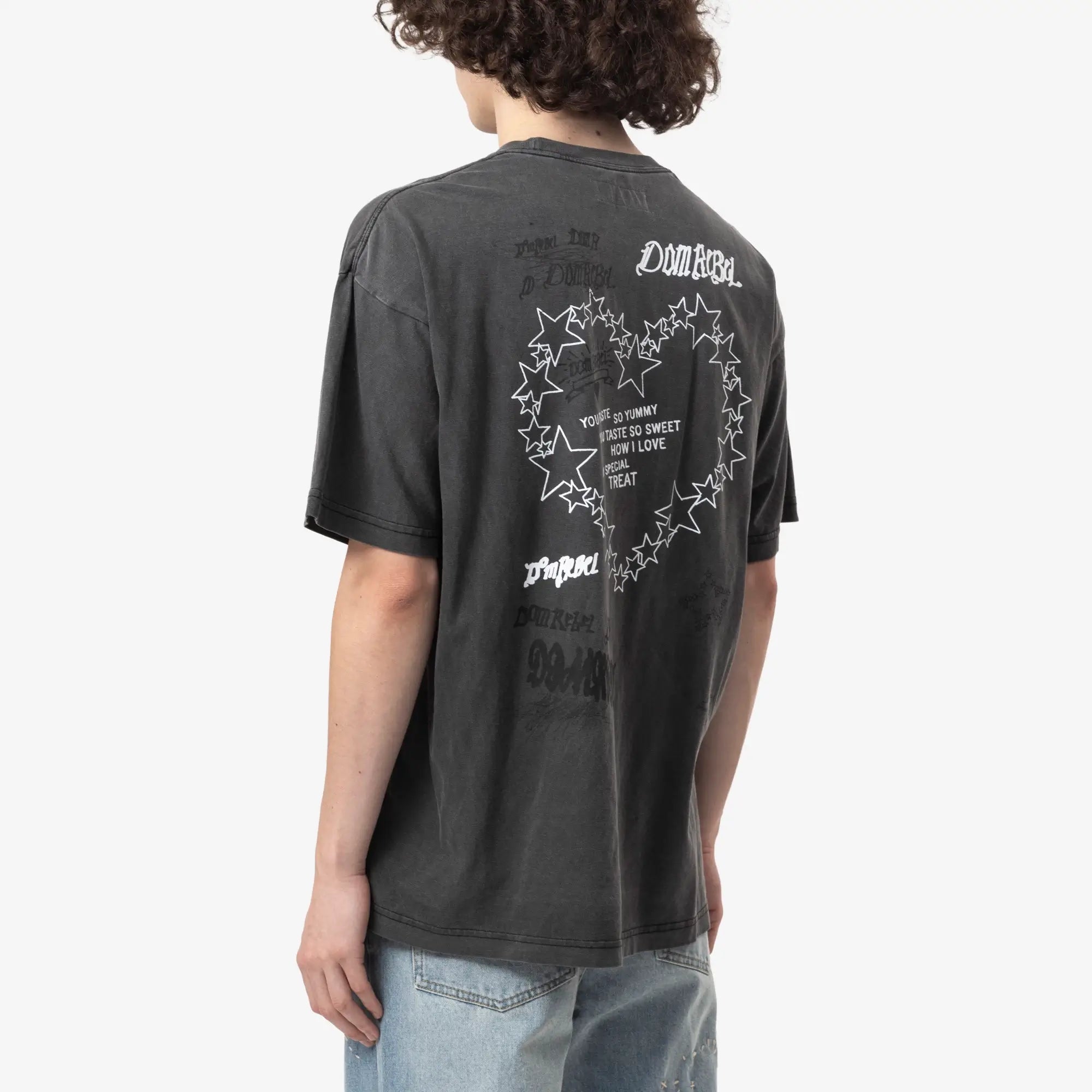 Dom Rebel Treats T-Shirt Faded Black - 4