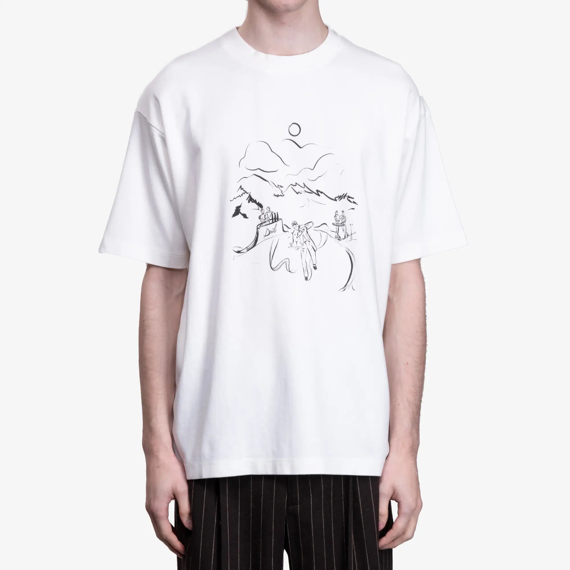 Drôle de Monsieur Le T-shirt Icebar Off White - 1