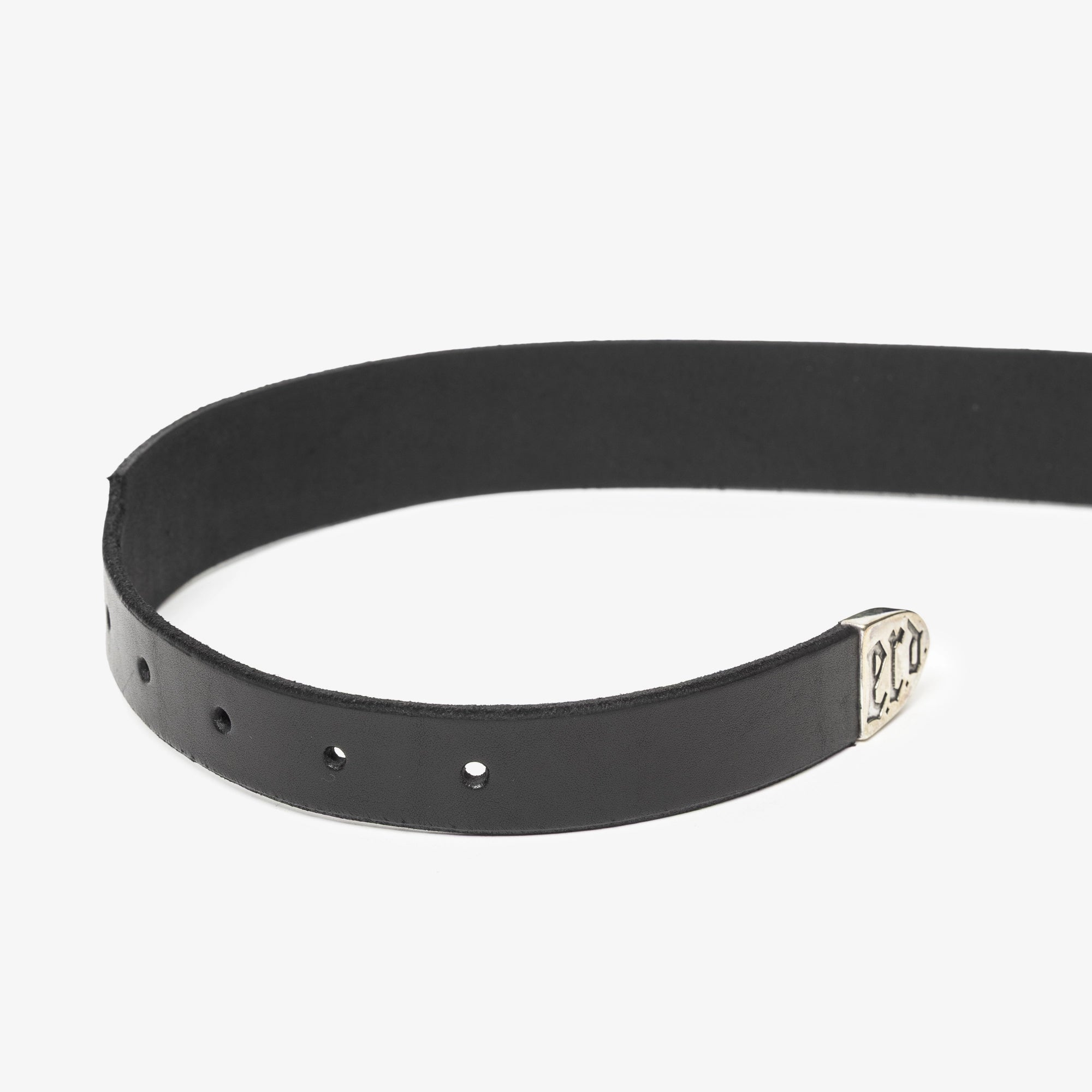 Enfants Riches Déprimés Classic Rose Buckle Belt in Black