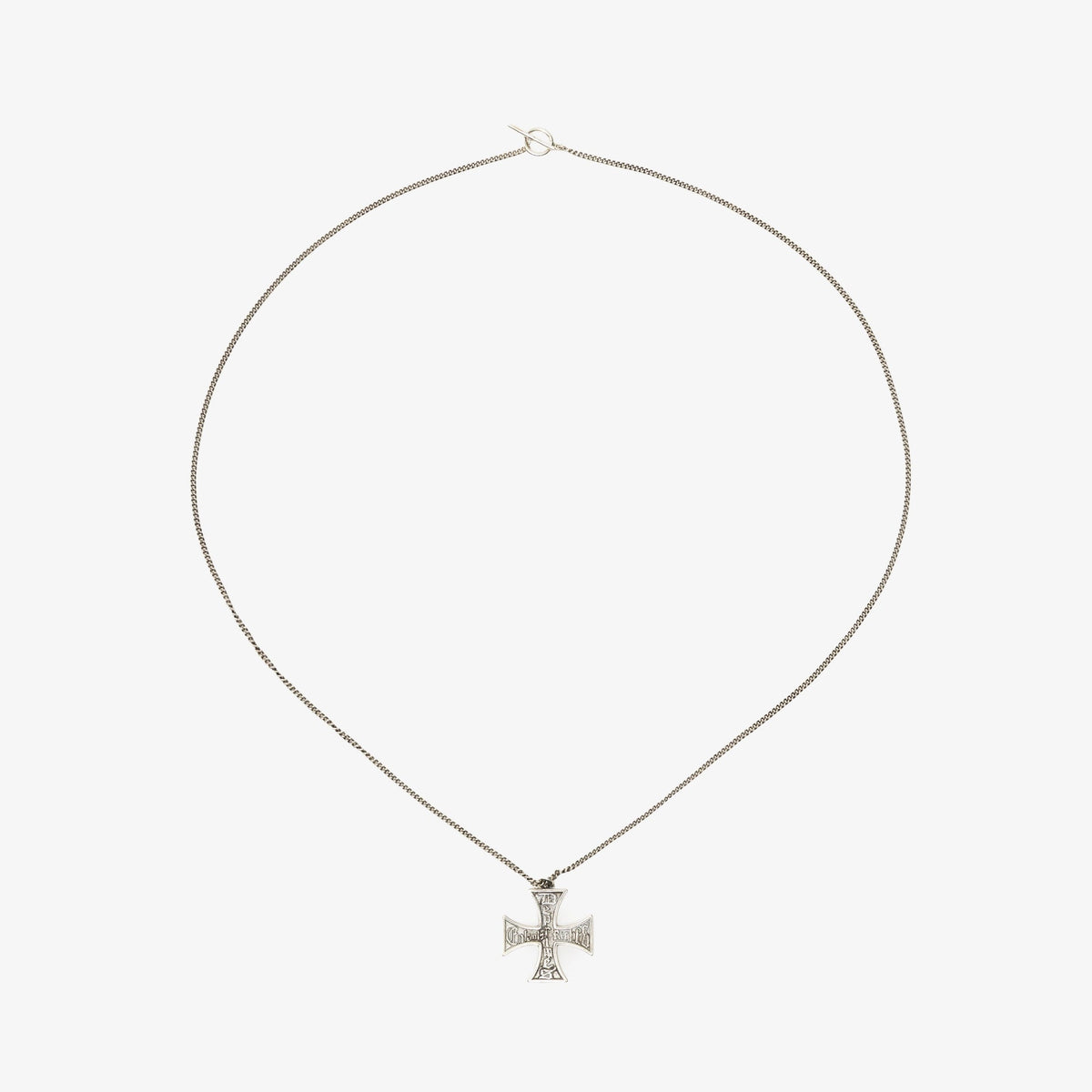 Enfants Riches Déprimés Cross Logo Necklace in Sterling Silver