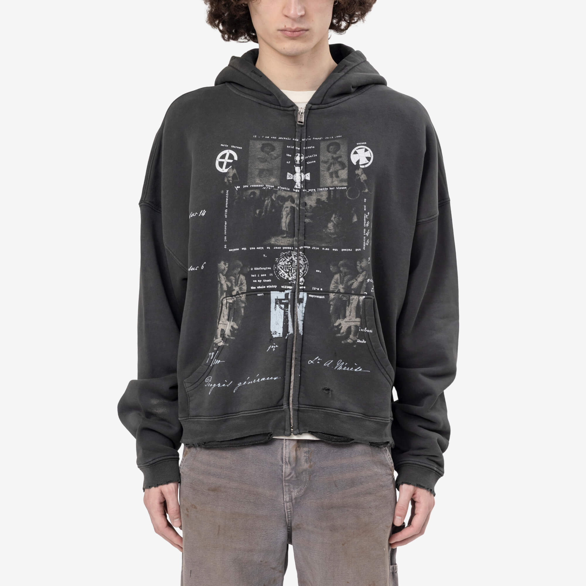 Enfants Riches Déprimés Djagilev's Grave Zip Hoody | Feuille