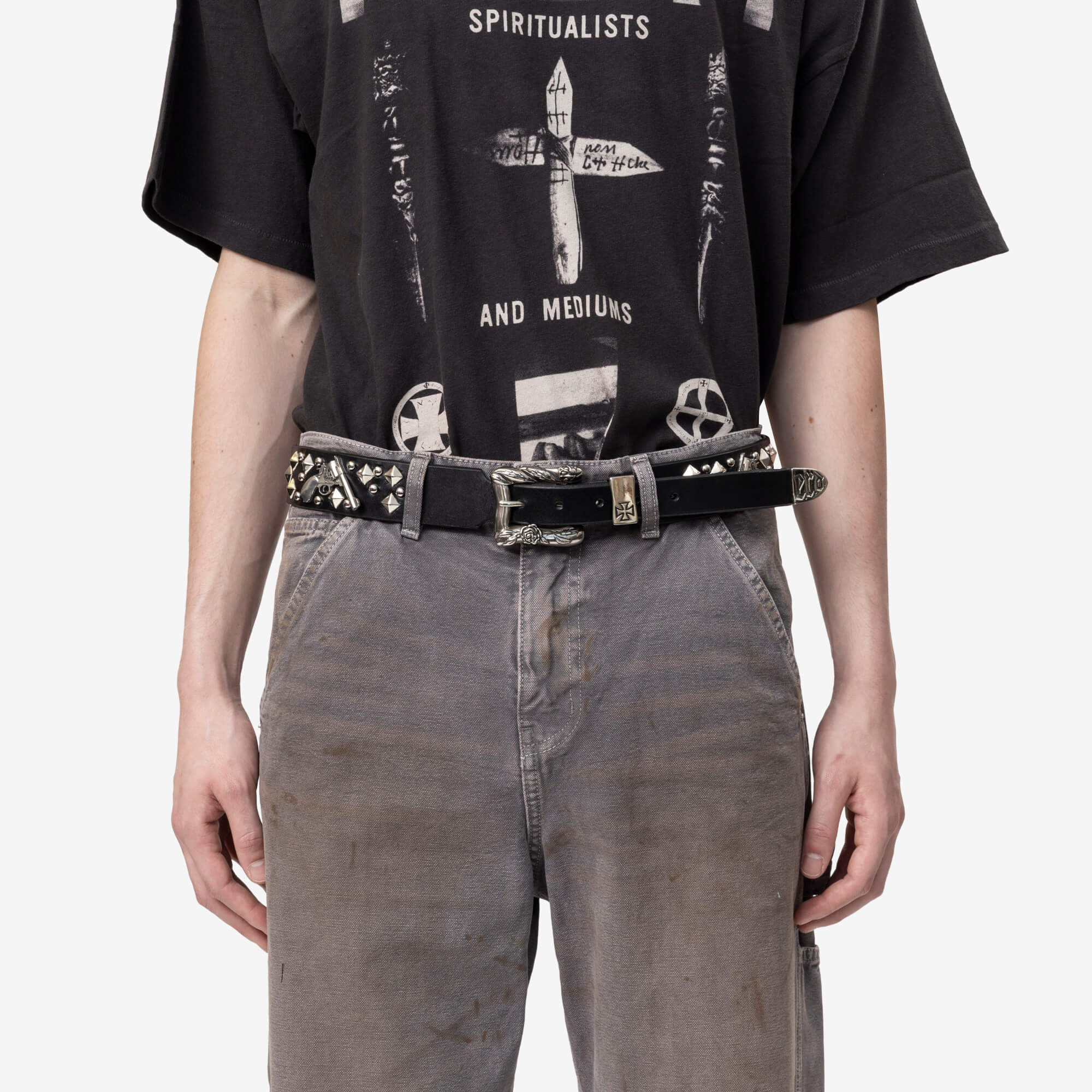 Enfants Riches Deprimes Gun Texas Serenade Belt Black - 2