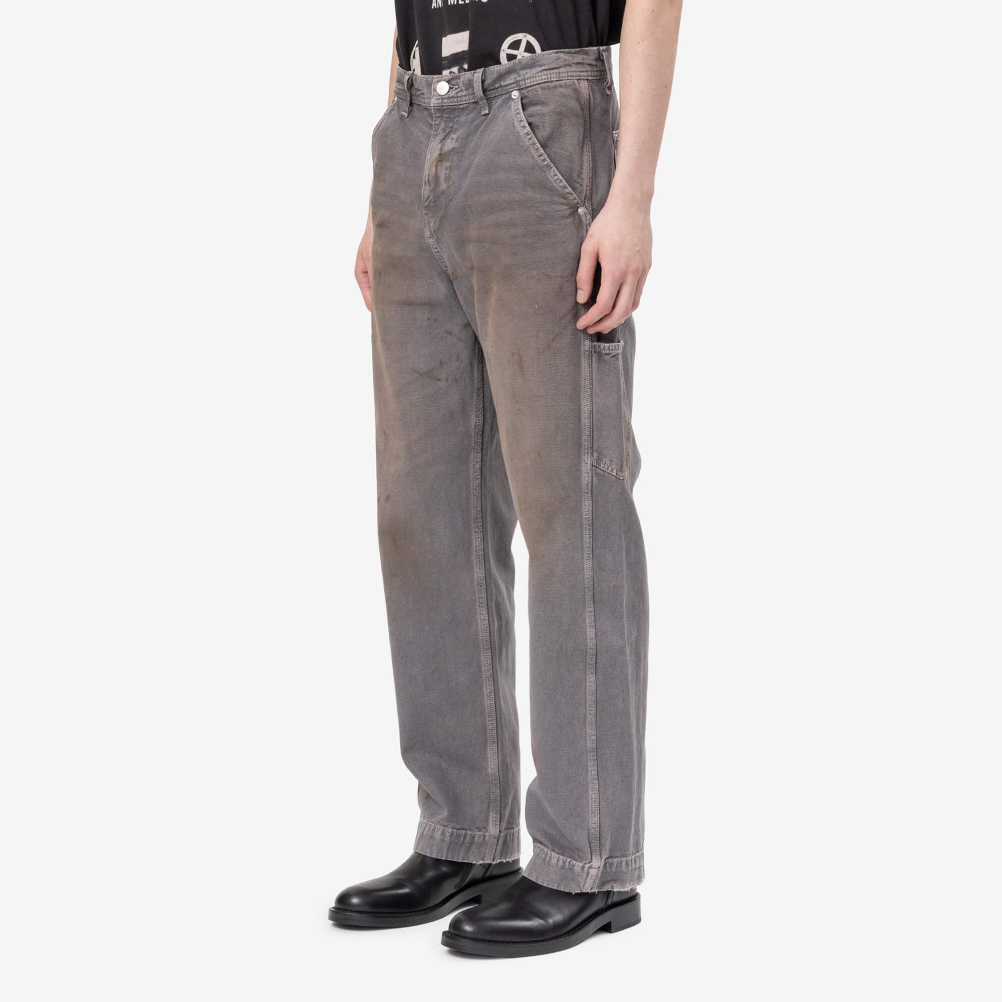 Enfants Riches Deprimes Paint Pants Mauve - 3