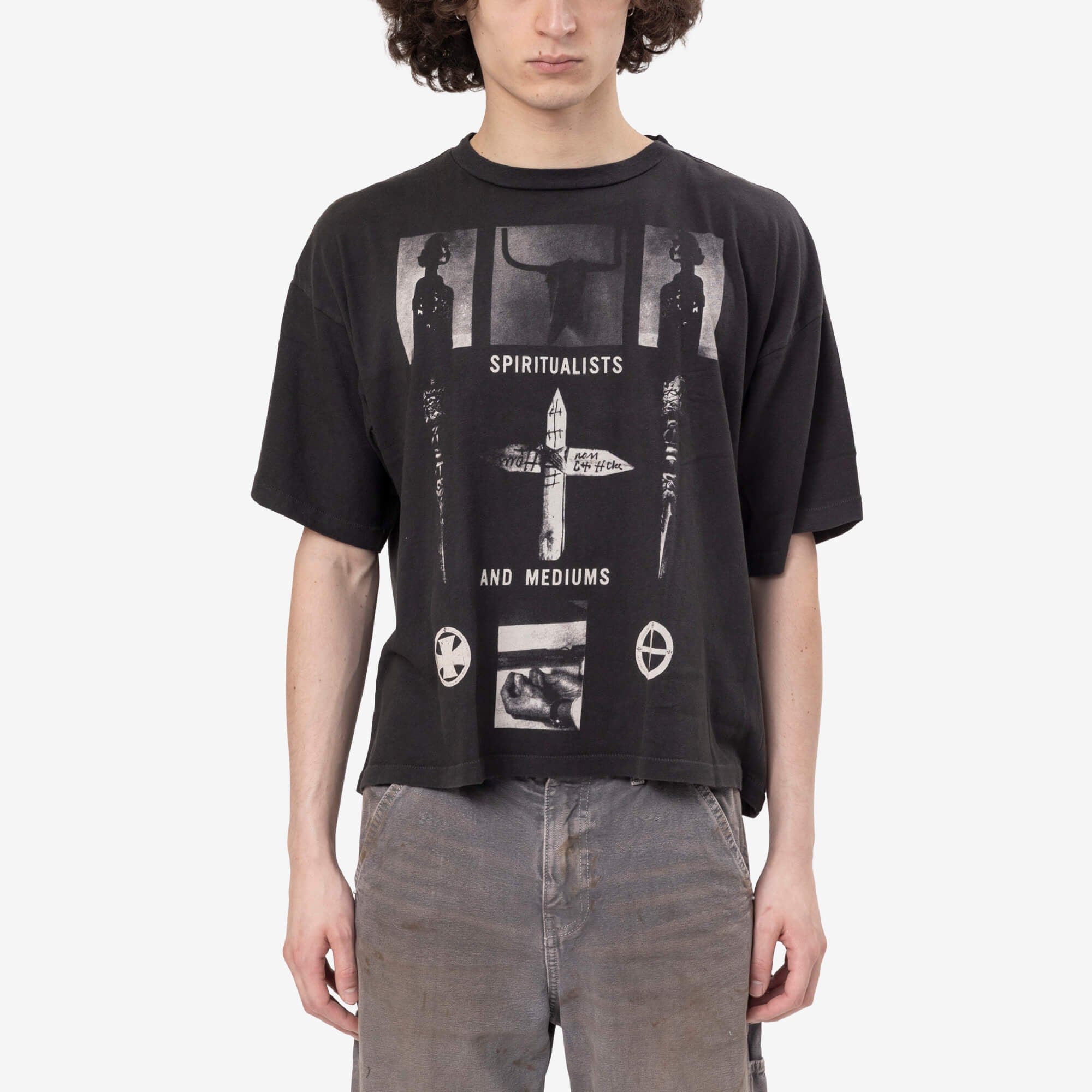 Enfants Riches Deprimes Spiritualists and Mediums T-Shirt Faded Black - 1