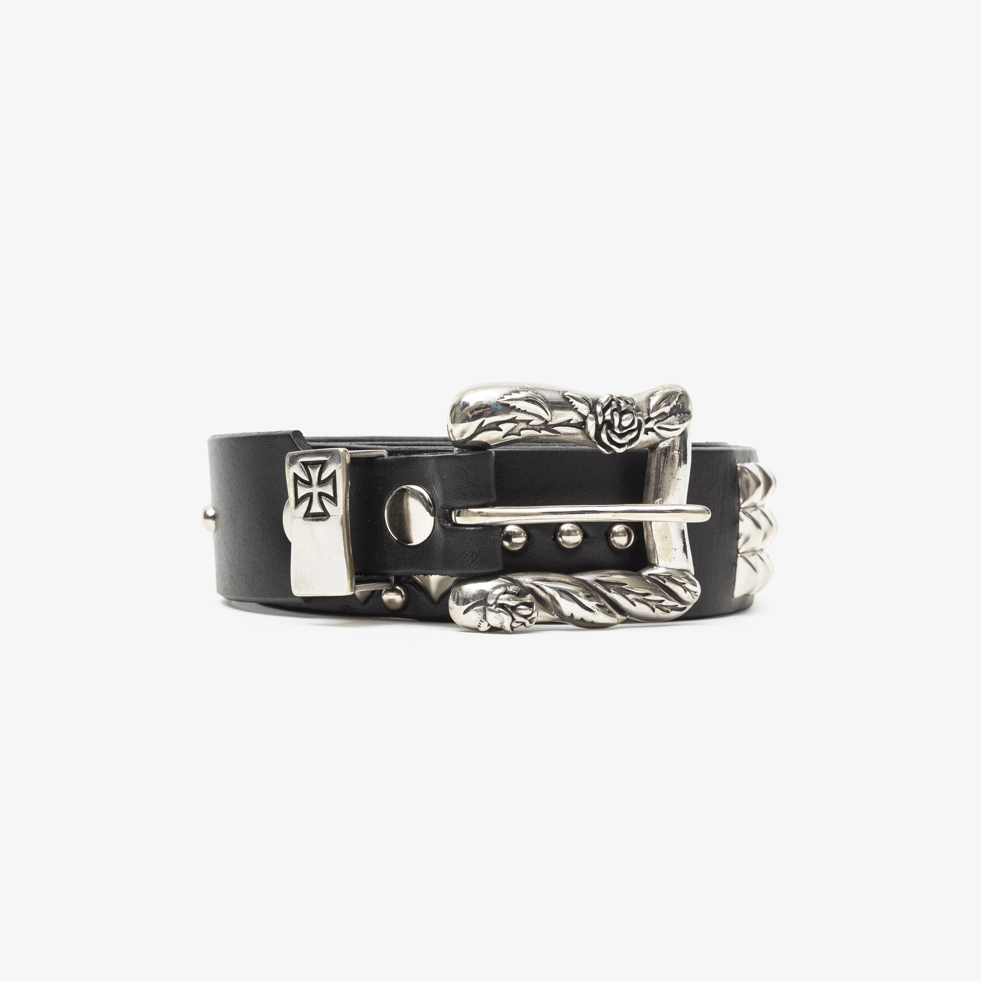 Enfants Riches Deprimes Texas Serenade Ceinture Cloutee Black/Silver - 1