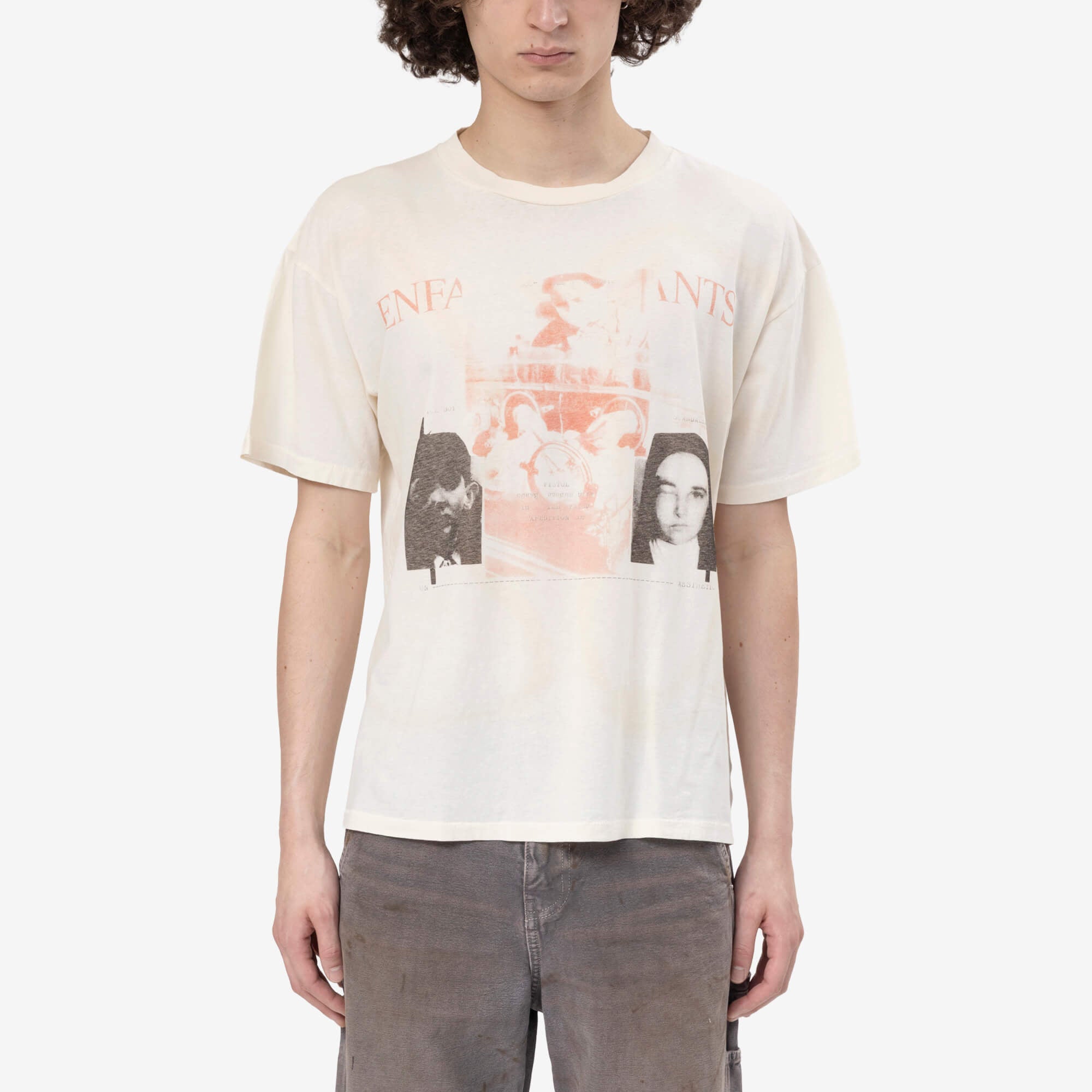 Enfants Riches Déprimés The Ill Fated Tシャツ Dirty White｜Feuille