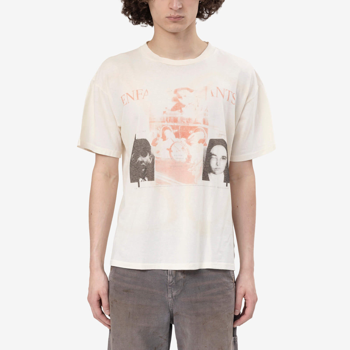 Enfants Riches Déprimés The Ill Fated Tシャツ Dirty White｜Feuille