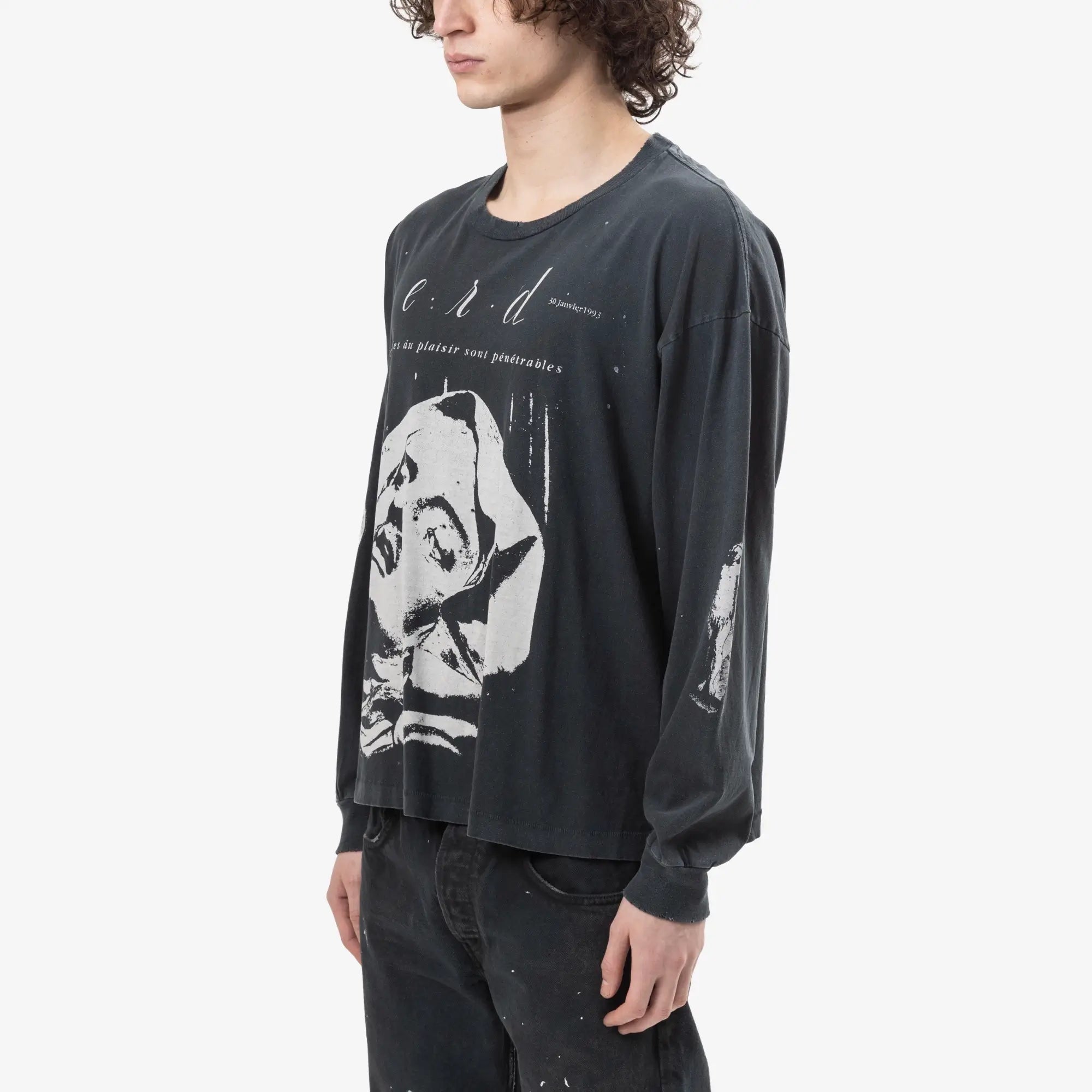Enfants Riches Deprimes The Latency LS T-Shirt Antique Black - 3