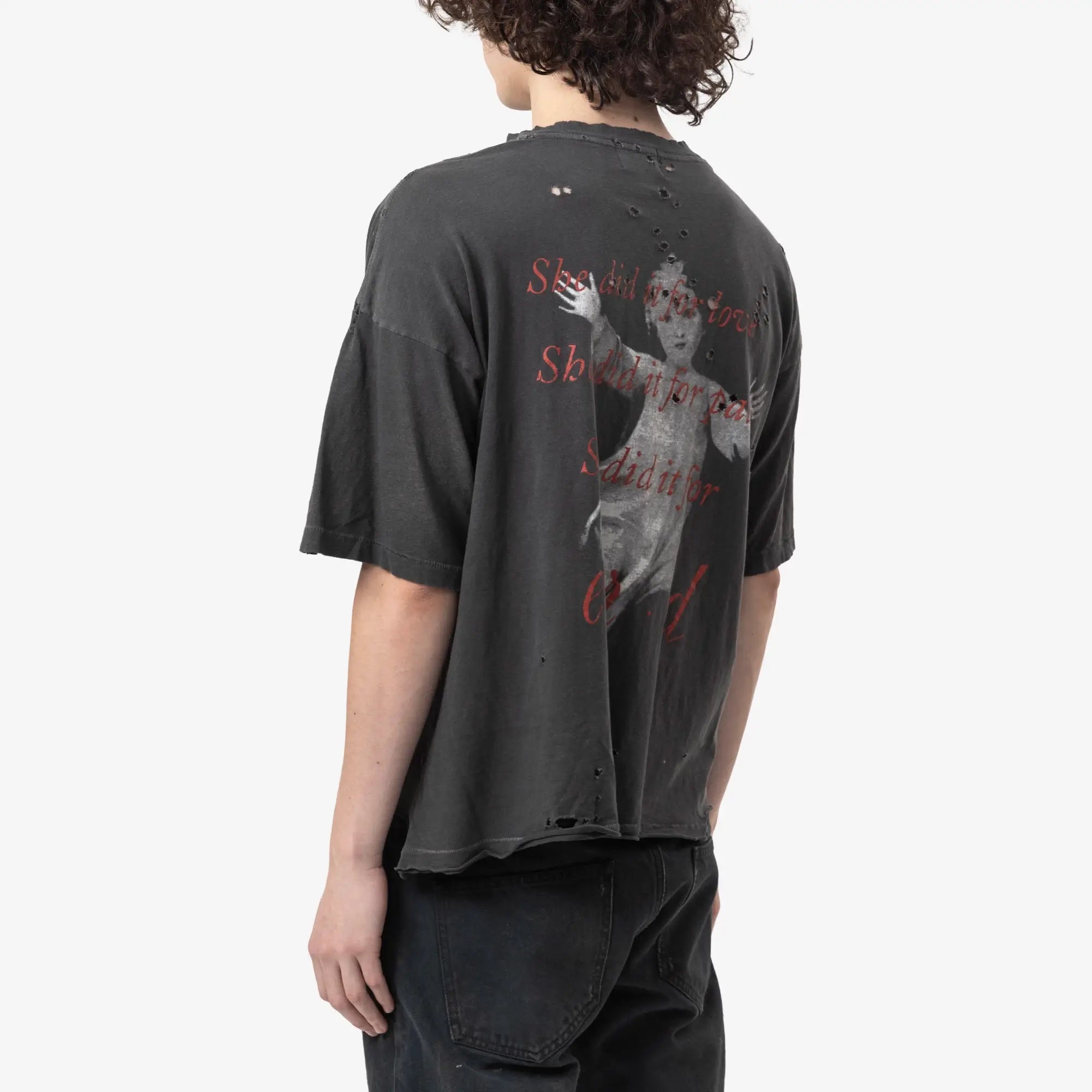 Enfants Riches Deprimes Well of Loneliness T-Shirt Dirty Charcoal - 4