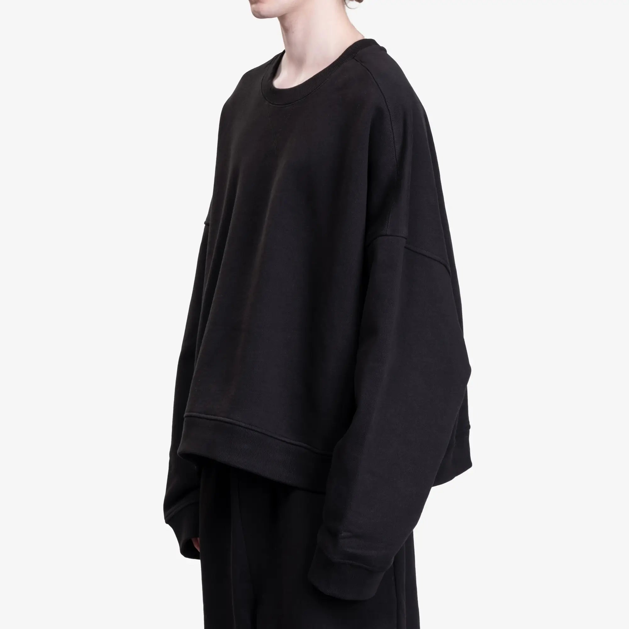 Entire Studios Box Sweatshirt Black - 3
